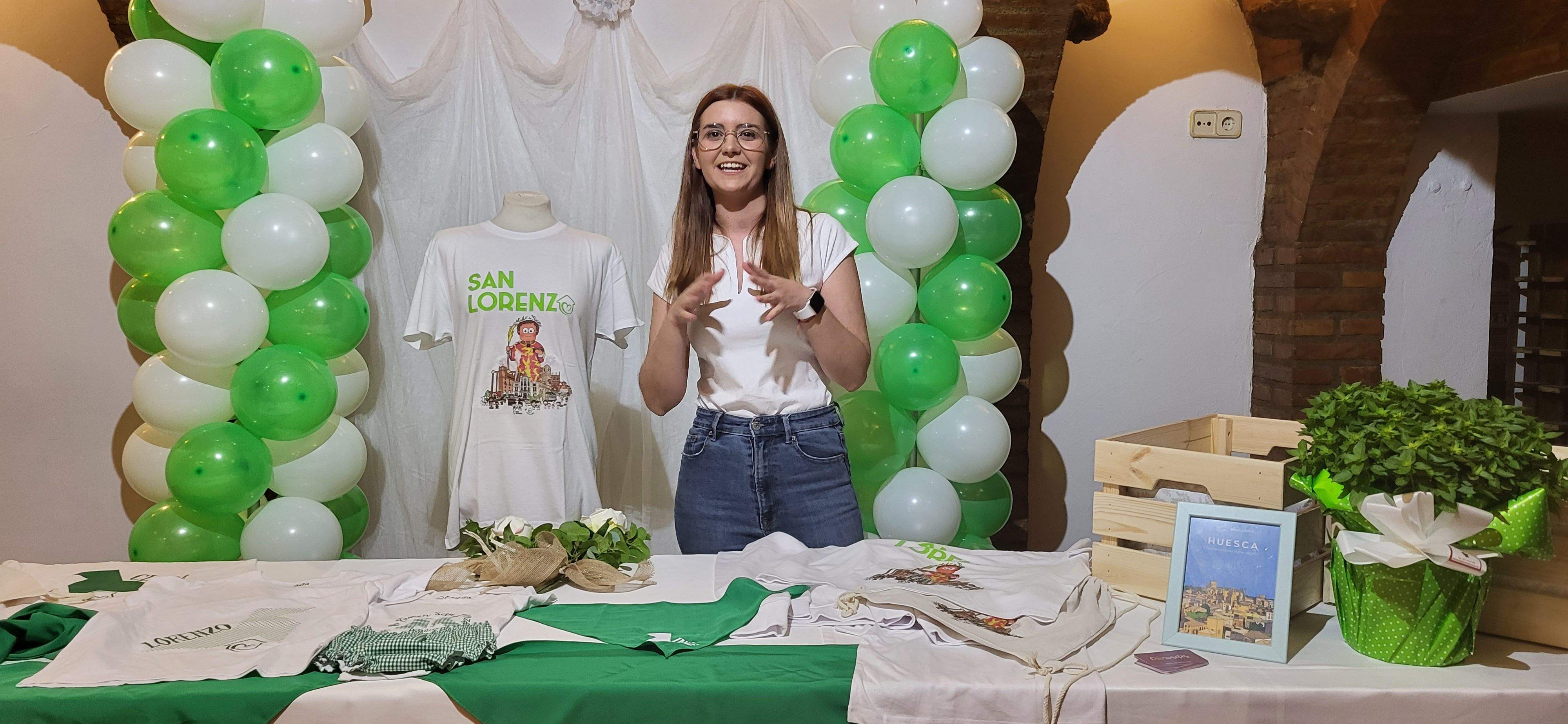 Nueva colección de "Cariñetes" para San Lorenzo. Foto Myriam Martínez