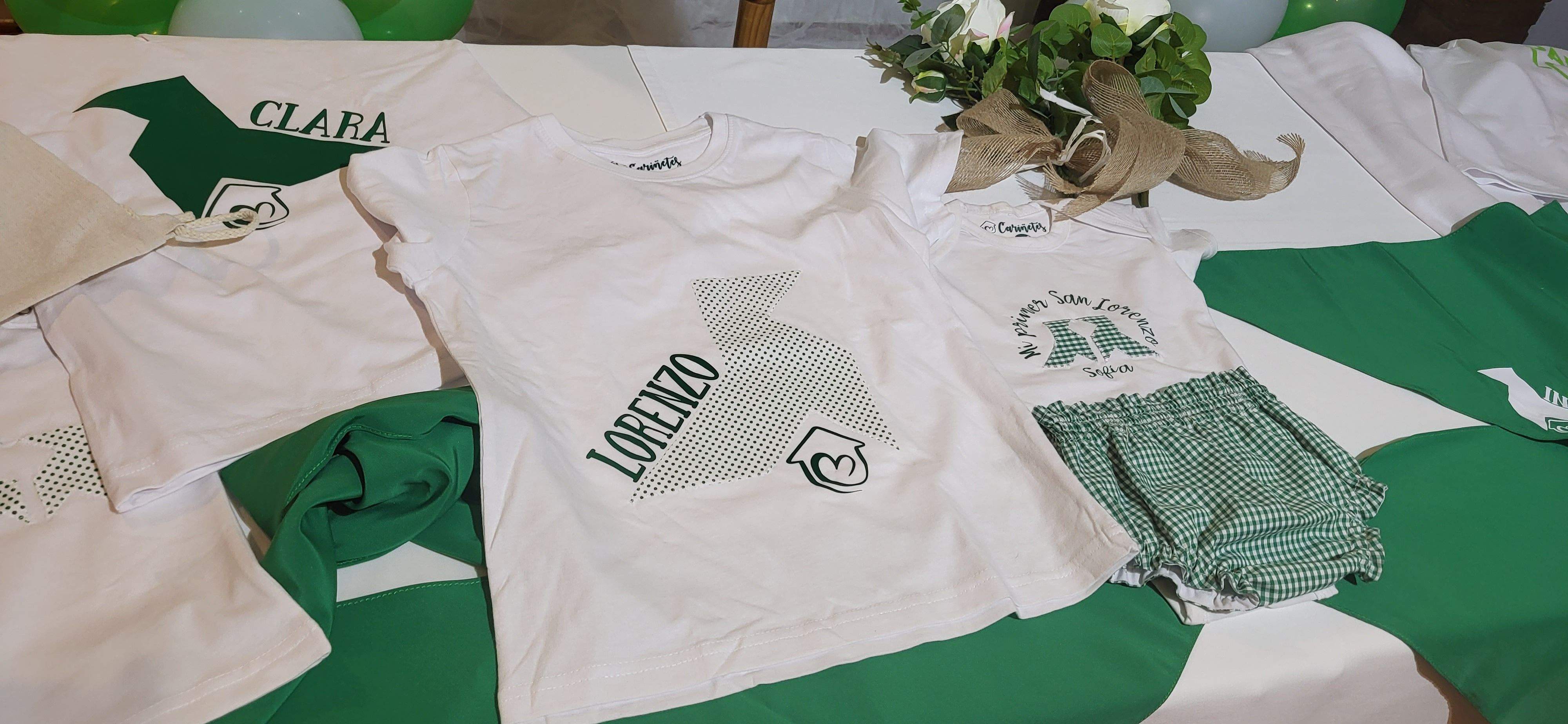 Nueva colección de "Cariñetes" para San Lorenzo. Foto Myriam Martínez