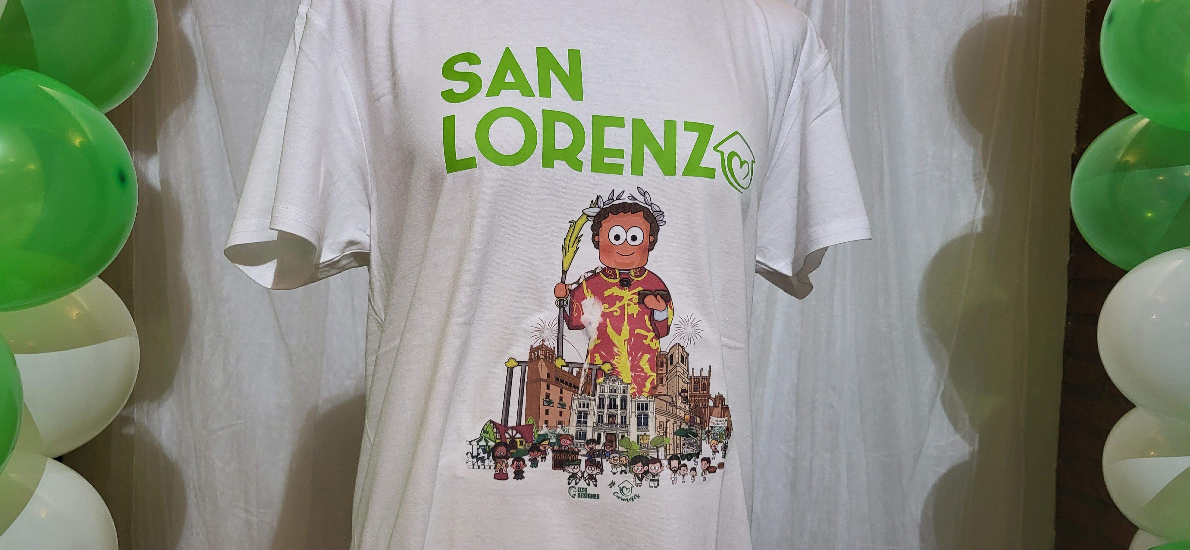 Nueva colección de "Cariñetes" para San Lorenzo. Foto Myriam Martínez