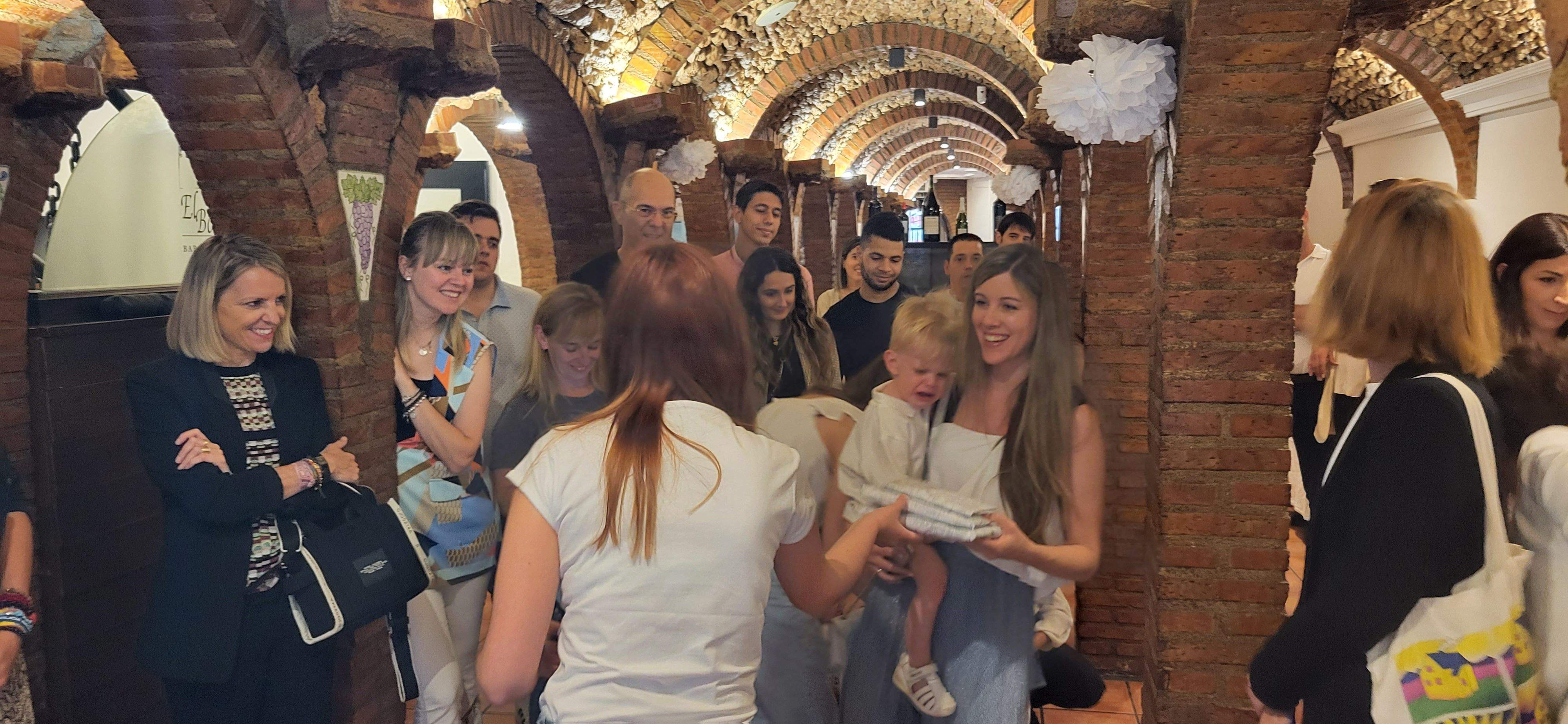 Nueva colección de "Cariñetes" para San Lorenzo. Foto Myriam Martínez