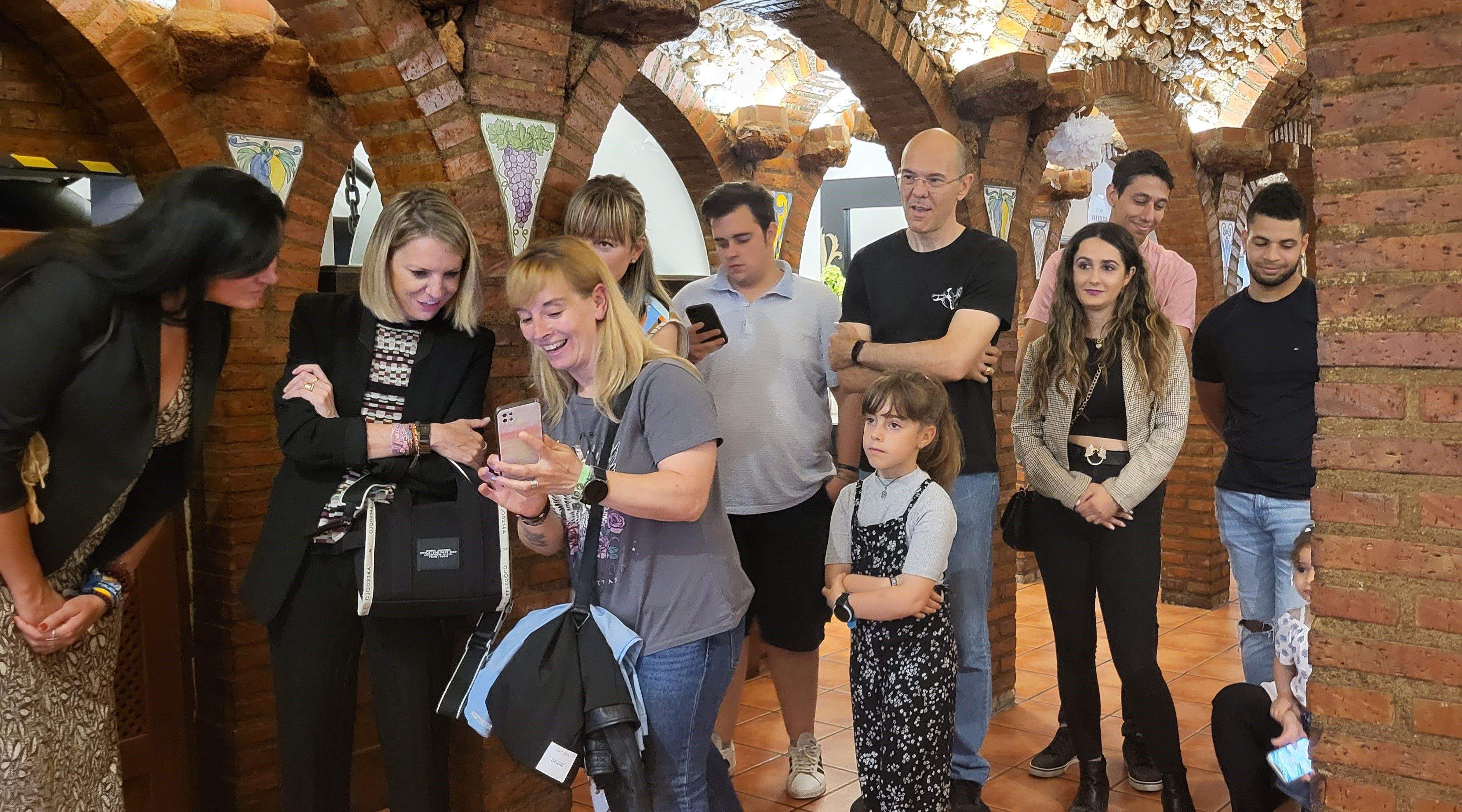 Nueva colección de "Cariñetes" para San Lorenzo. Foto Myriam Martínez