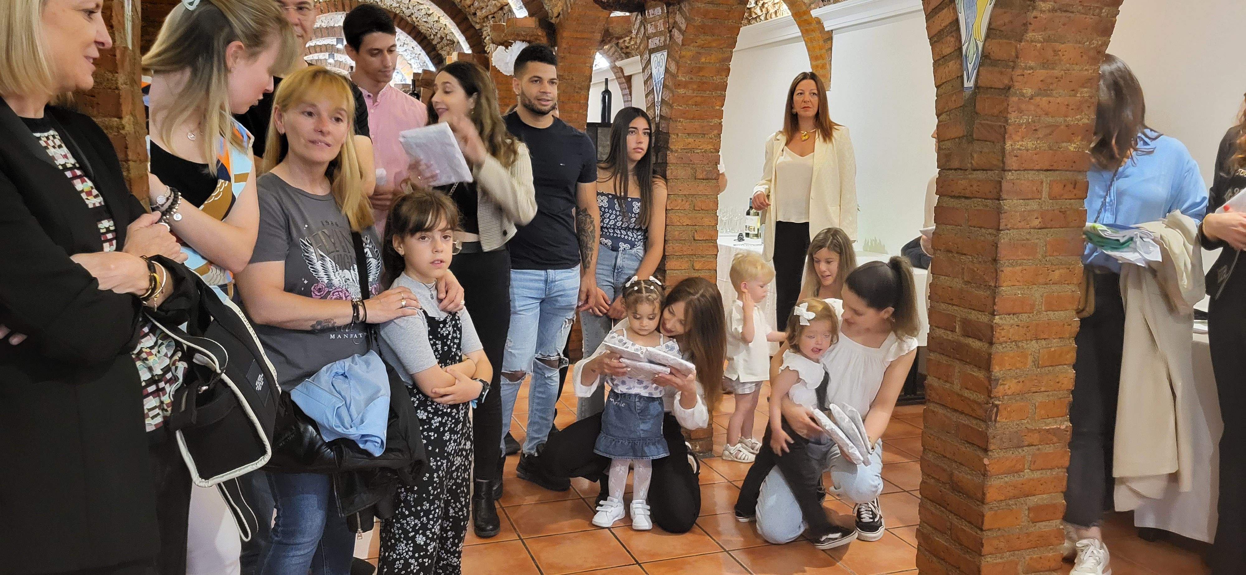 Nueva colección de "Cariñetes" para San Lorenzo. Foto Myriam Martínez