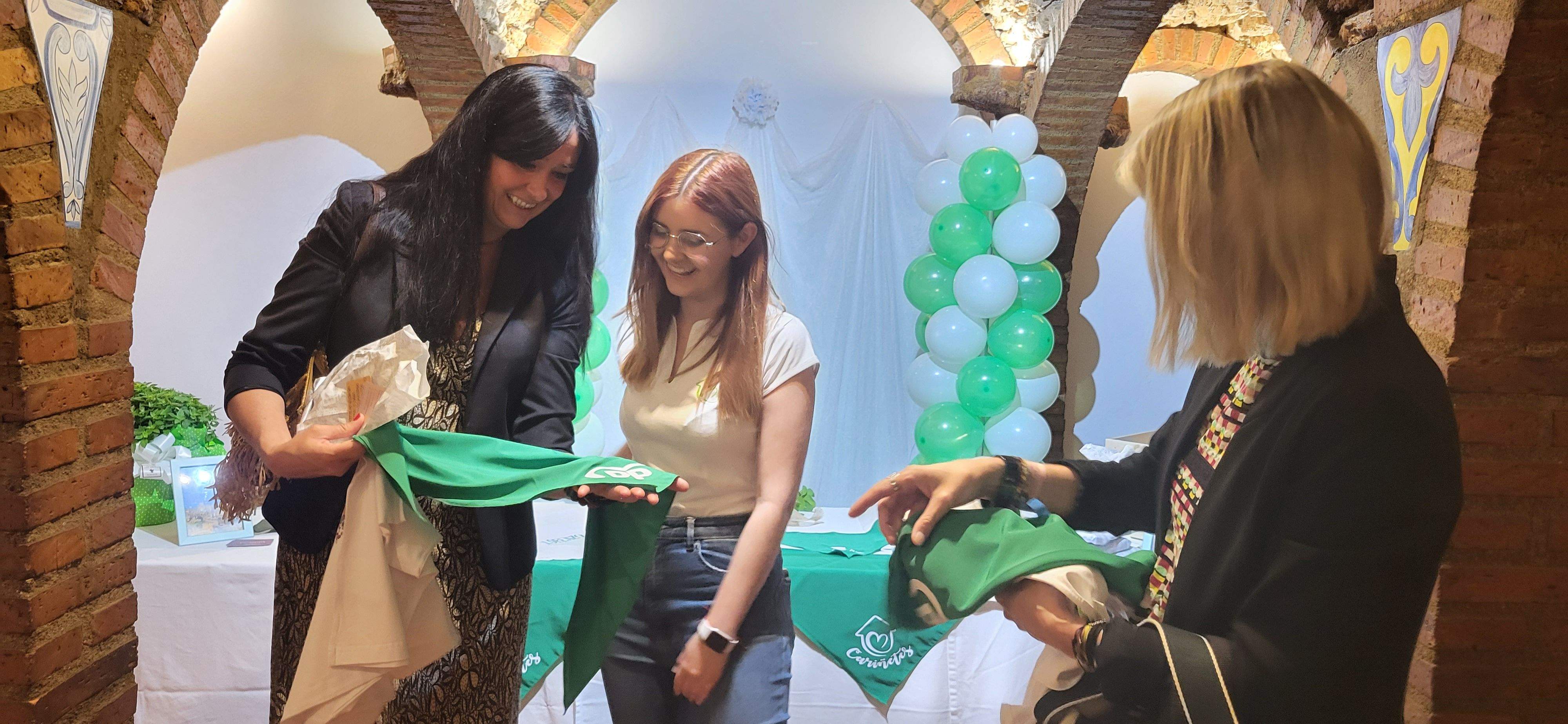 Nueva colección de "Cariñetes" para San Lorenzo. Foto Myriam Martínez