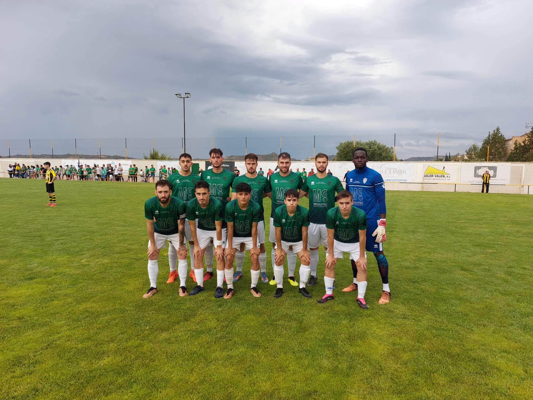 Once del Mequinenza este domingo ante el Maella.