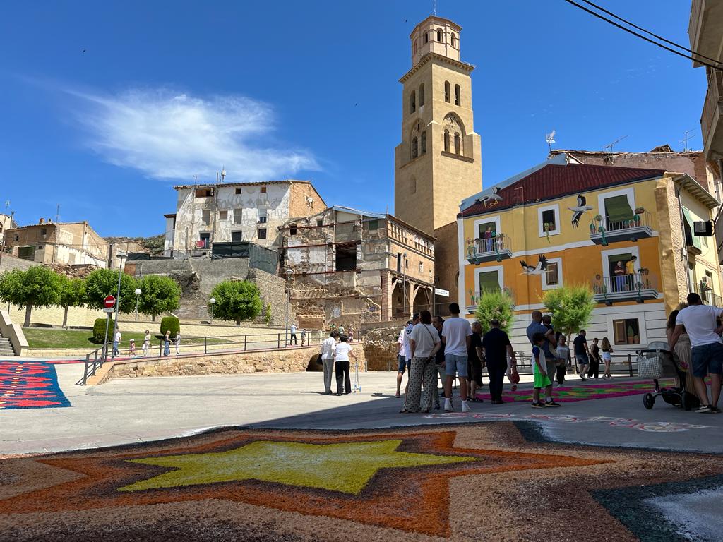 Alfombras del Corpus de Tamarite de Litera.