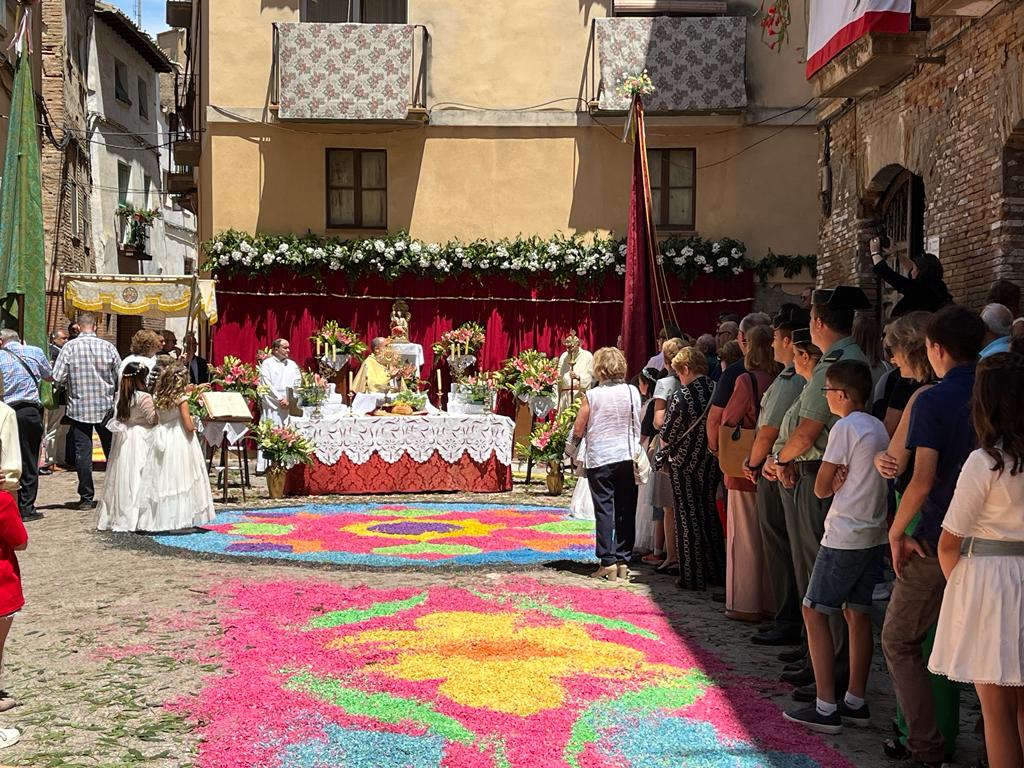 Alfombras del Corpus de Tamarite de Litera.