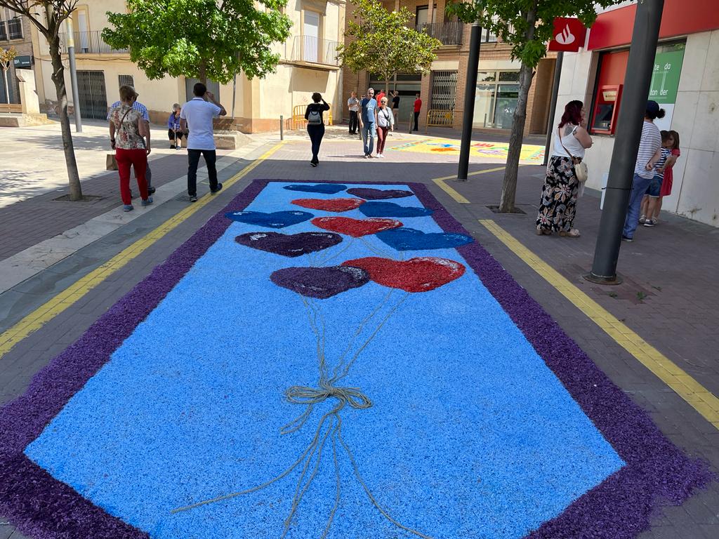 Alfombras del Corpus de Tamarite de Litera.