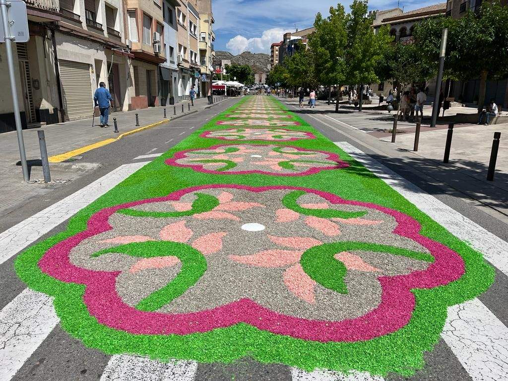 Alfombras del Corpus de Tamarite de Litera.