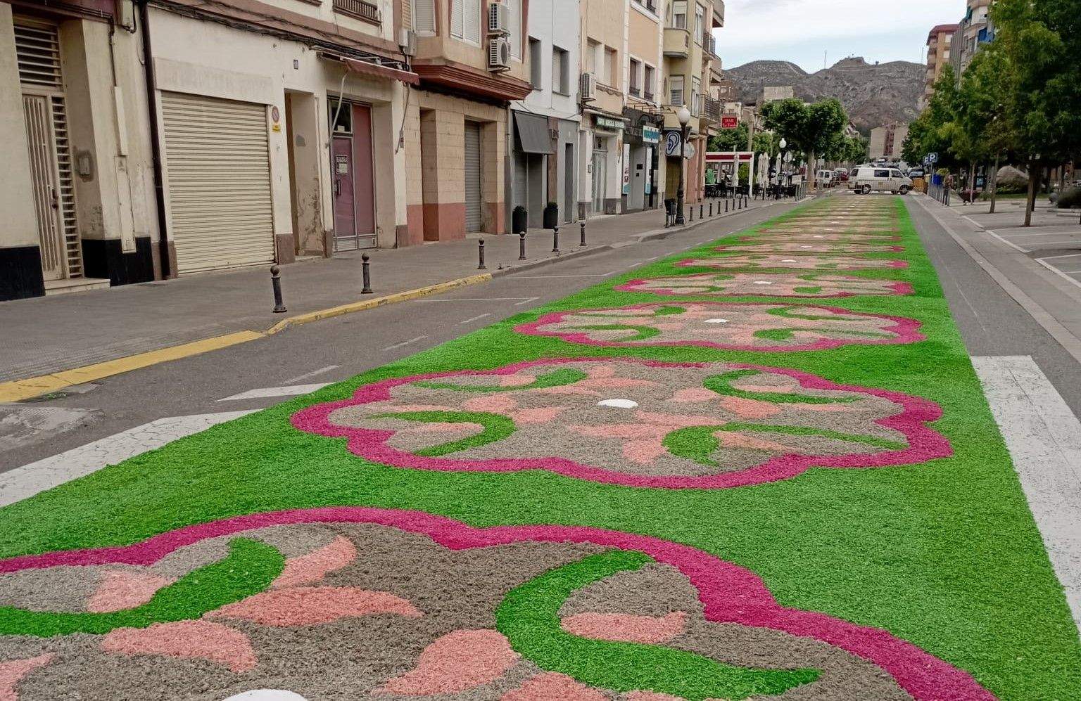 Alfombras del Corpus de Tamarite de Litera.
