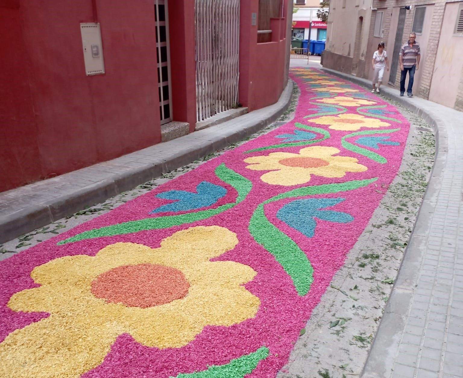 Alfombras del Corpus de Tamarite de Litera.