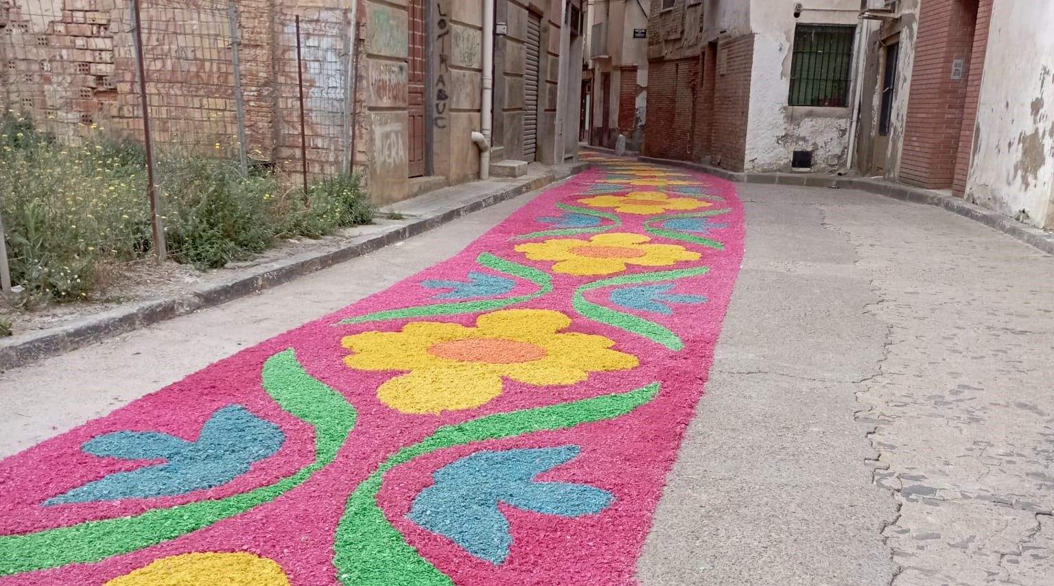 Alfombras del Corpus de Tamarite de Litera.