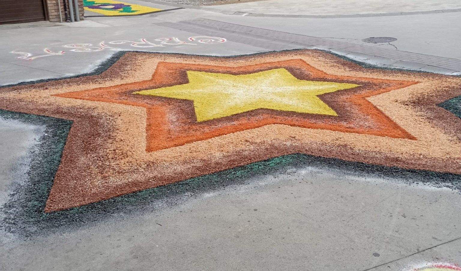 Alfombras del Corpus de Tamarite de Litera.