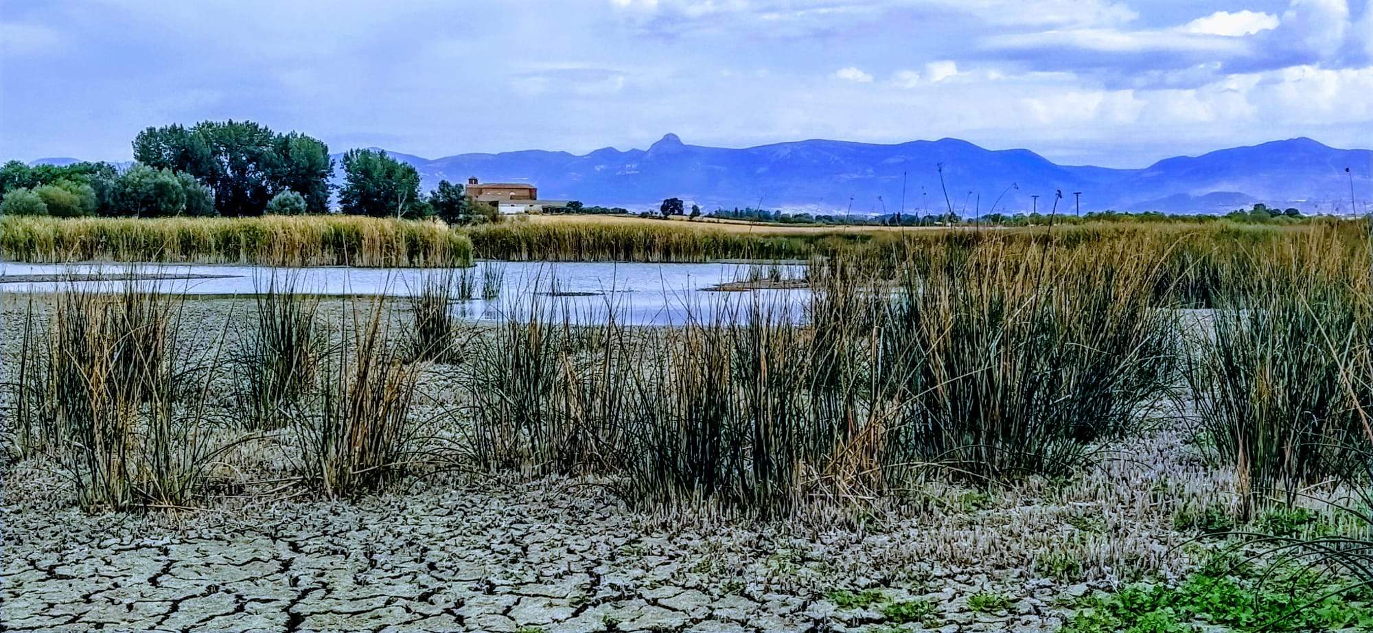Se creó para riego y llegó a tener una capacidad de 500.000 metros cúbicos. Foto Joaquín Santafé 