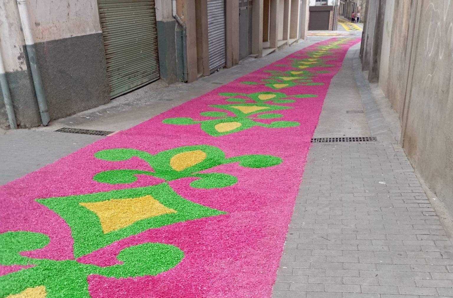 Alfombras del Corpus de Tamarite de Litera.