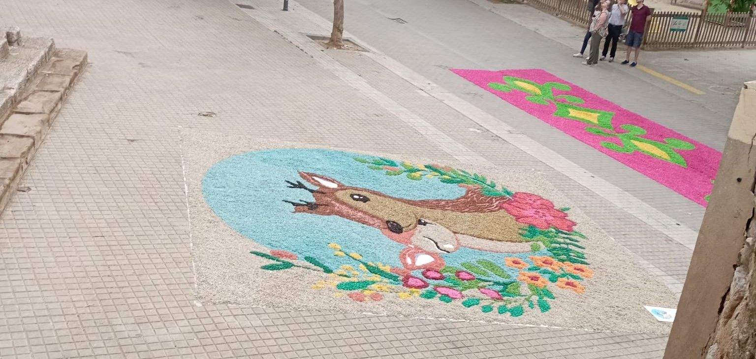 Alfombras del Corpus de Tamarite de Litera.