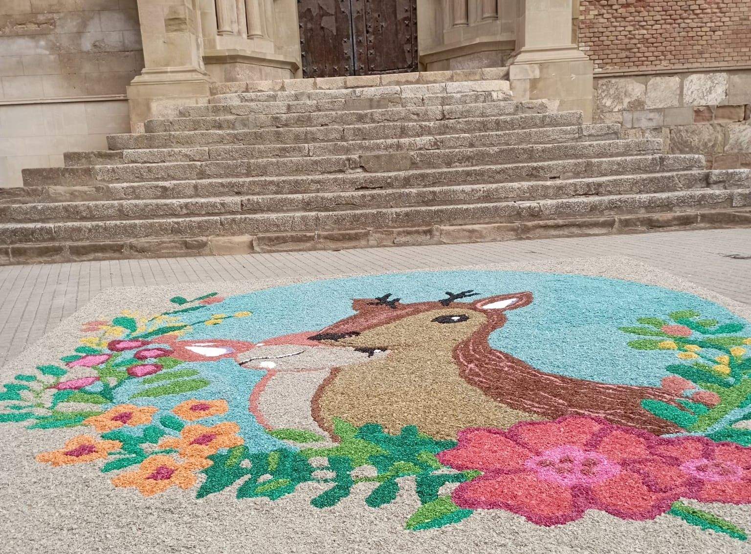 Alfombras del Corpus de Tamarite de Litera.