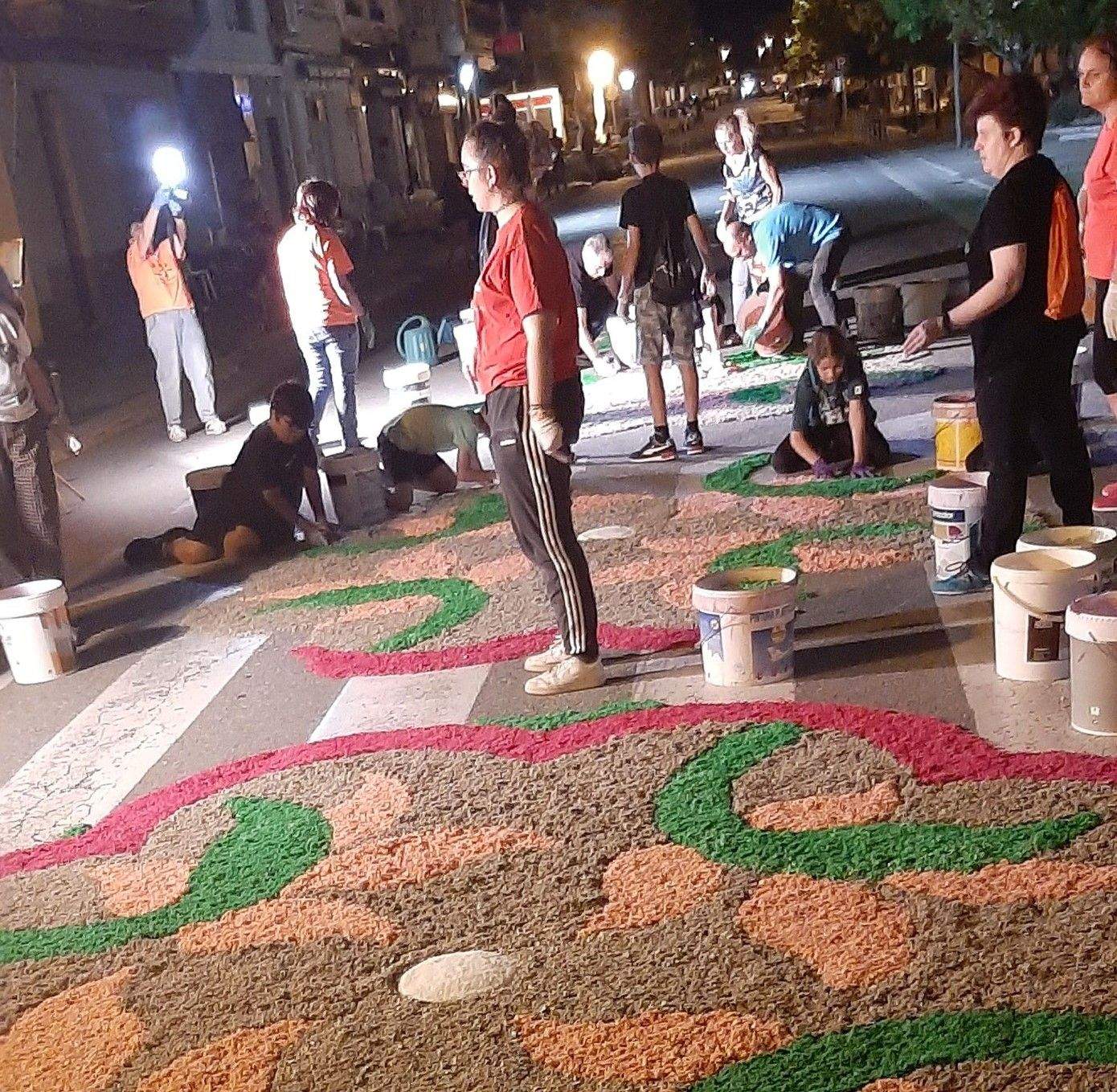 Alfombras del Corpus de Tamarite de Litera.