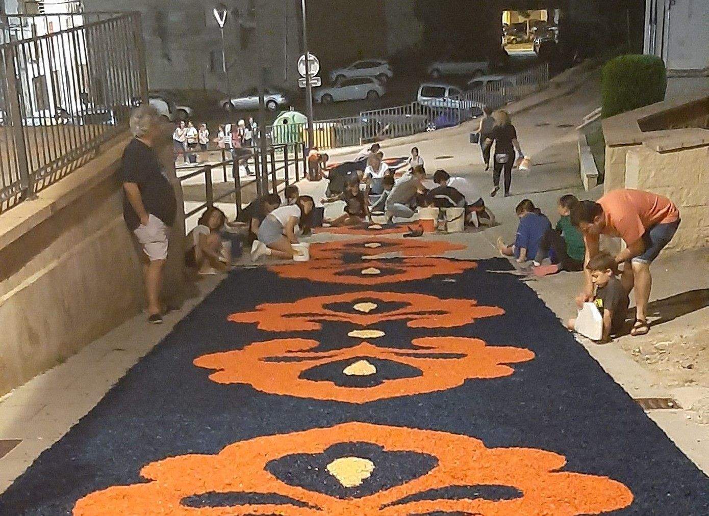 Alfombras del Corpus de Tamarite de Litera.