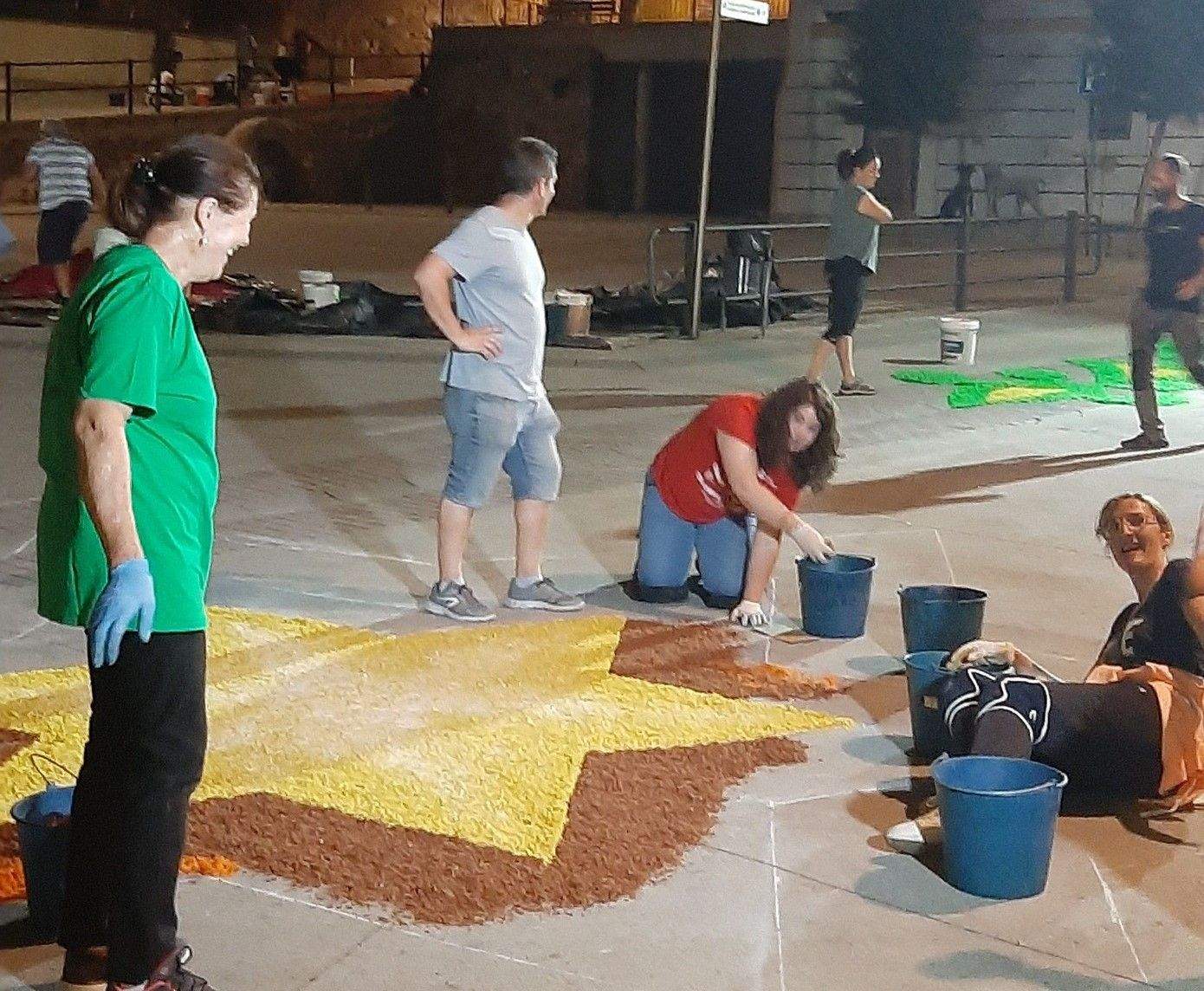 Alfombras del Corpus de Tamarite de Litera.