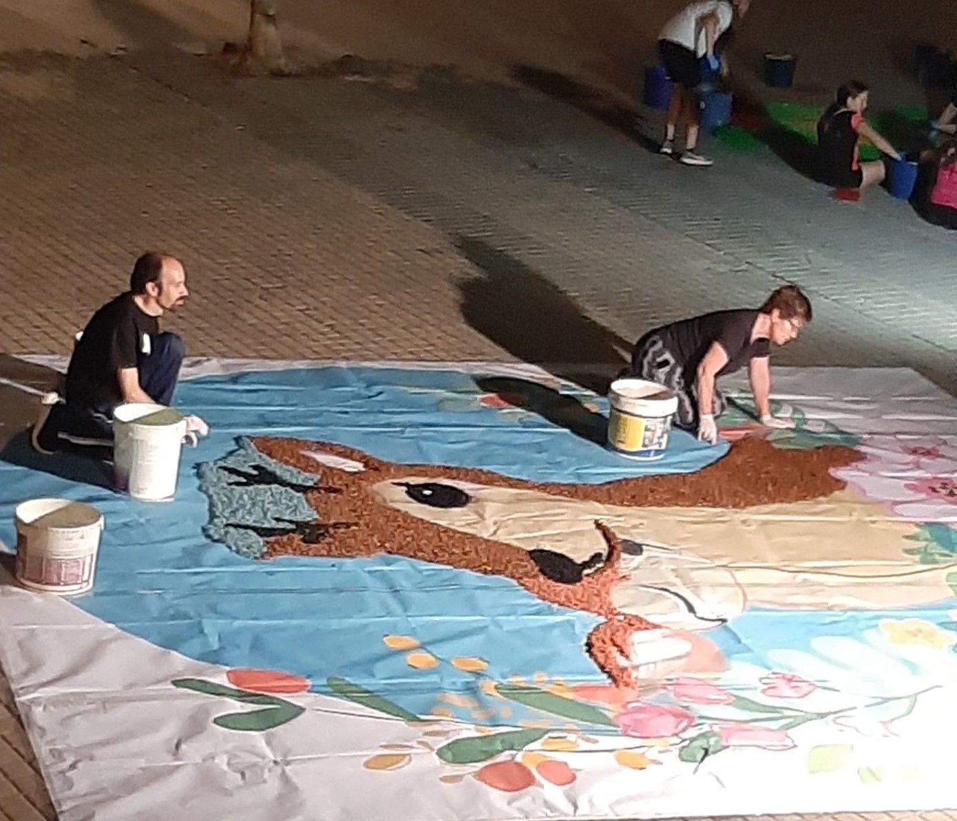 Alfombras del Corpus de Tamarite de Litera.