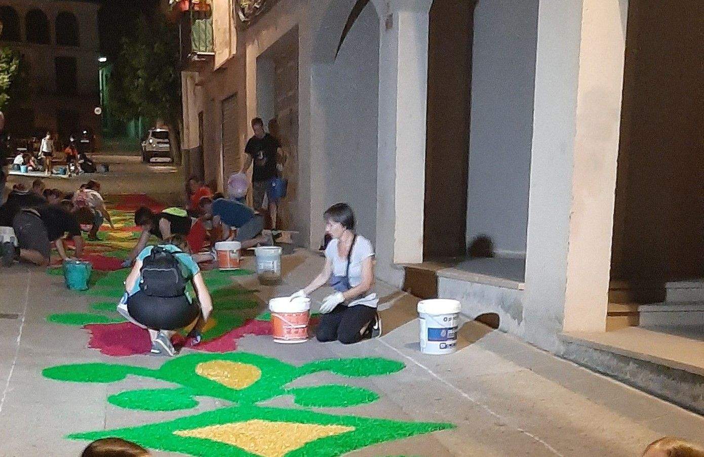 Alfombras del Corpus de Tamarite de Litera.