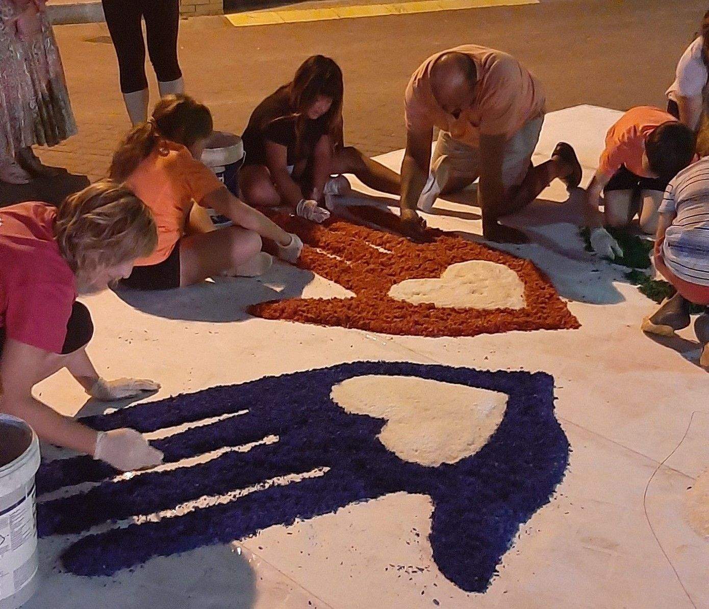 Alfombras del Corpus de Tamarite de Litera.
