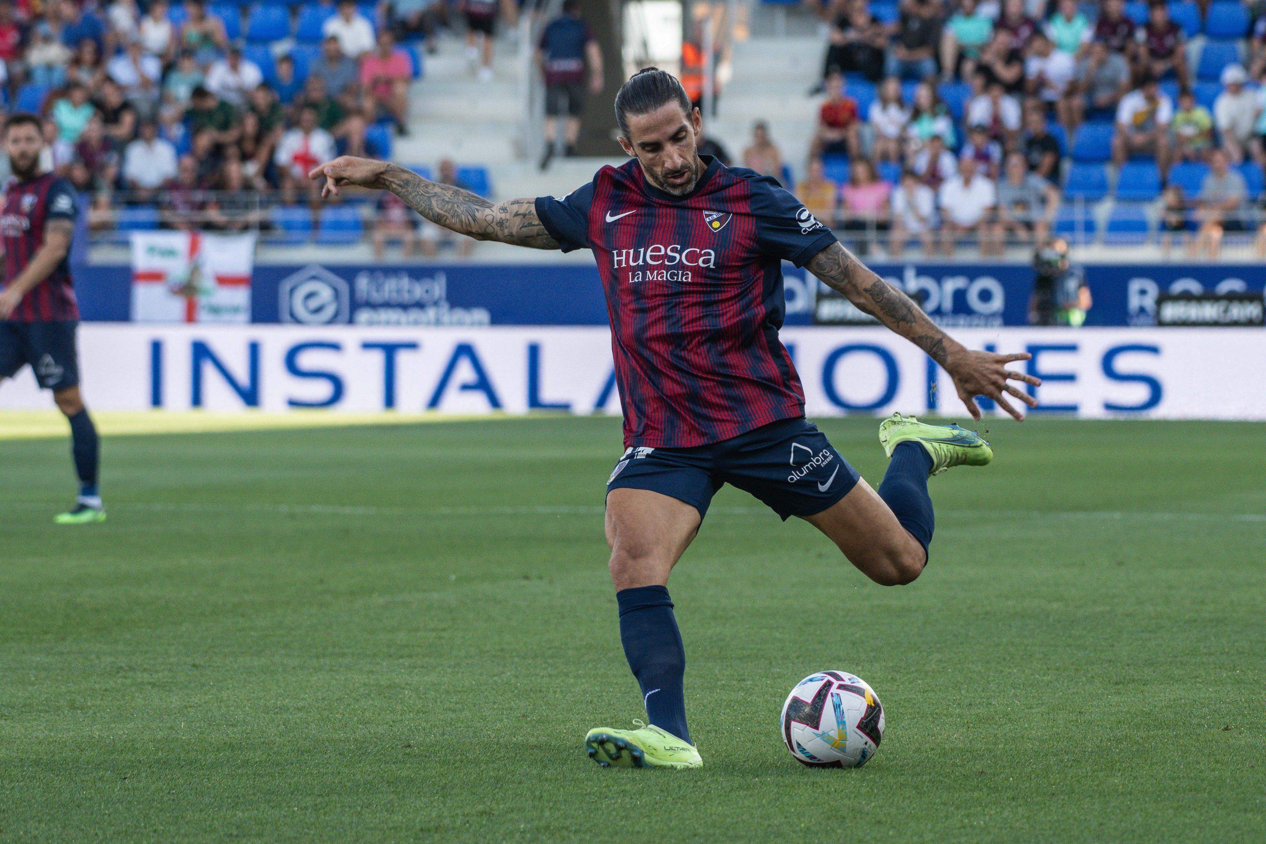 Marc Mateu en el partido ante el Ibiza.