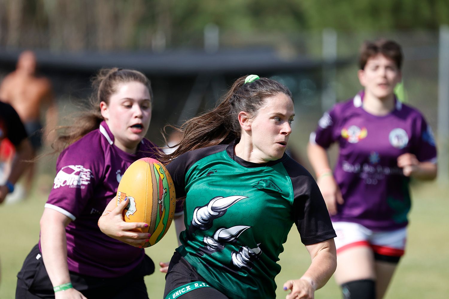 Un momento del torneo en Monzón.
