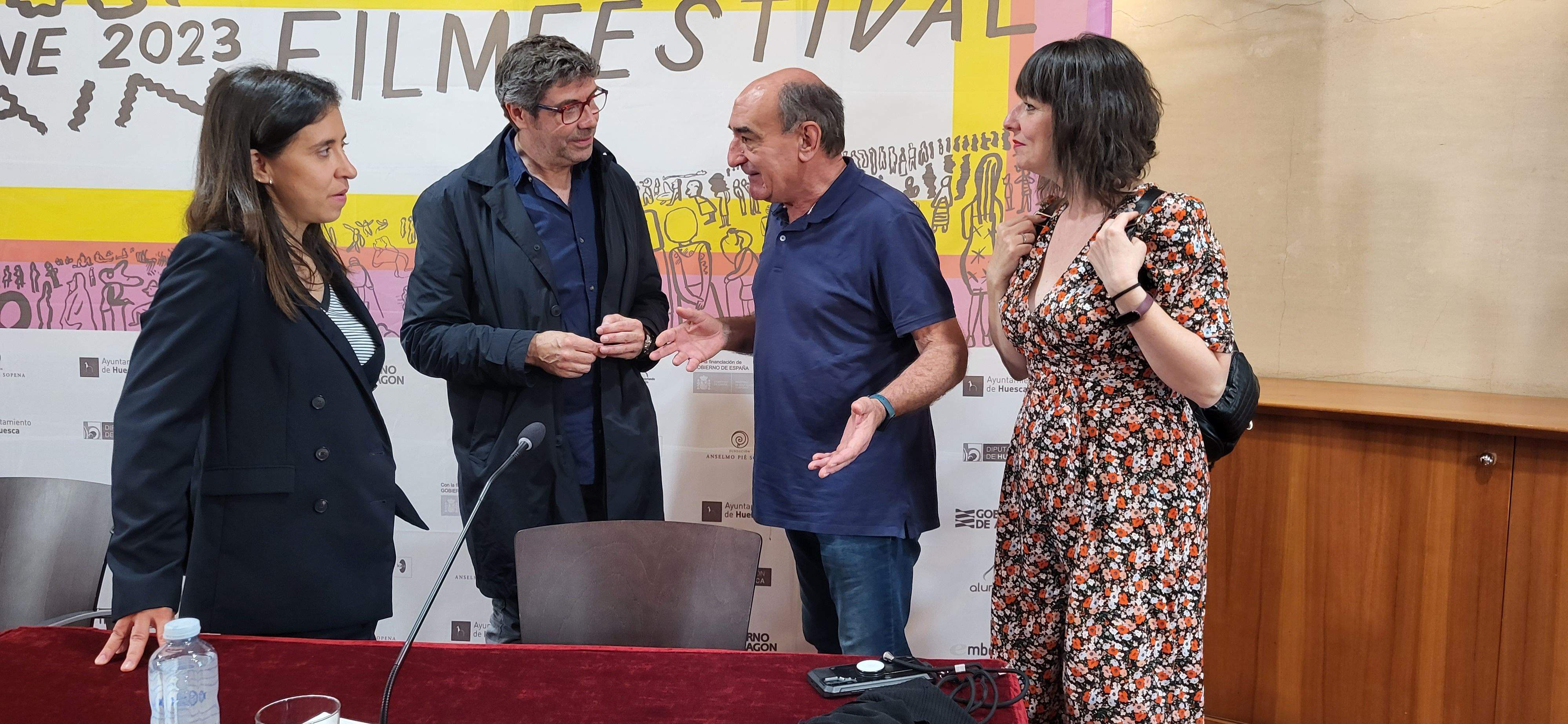 Patricia Roda, Norberto López, Manuel Avellanas y Estela Rasal. Foto Myriam Martínez