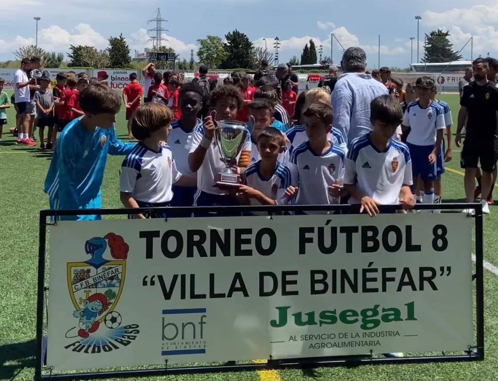 Real Zaragoza, subcampeón alevín.