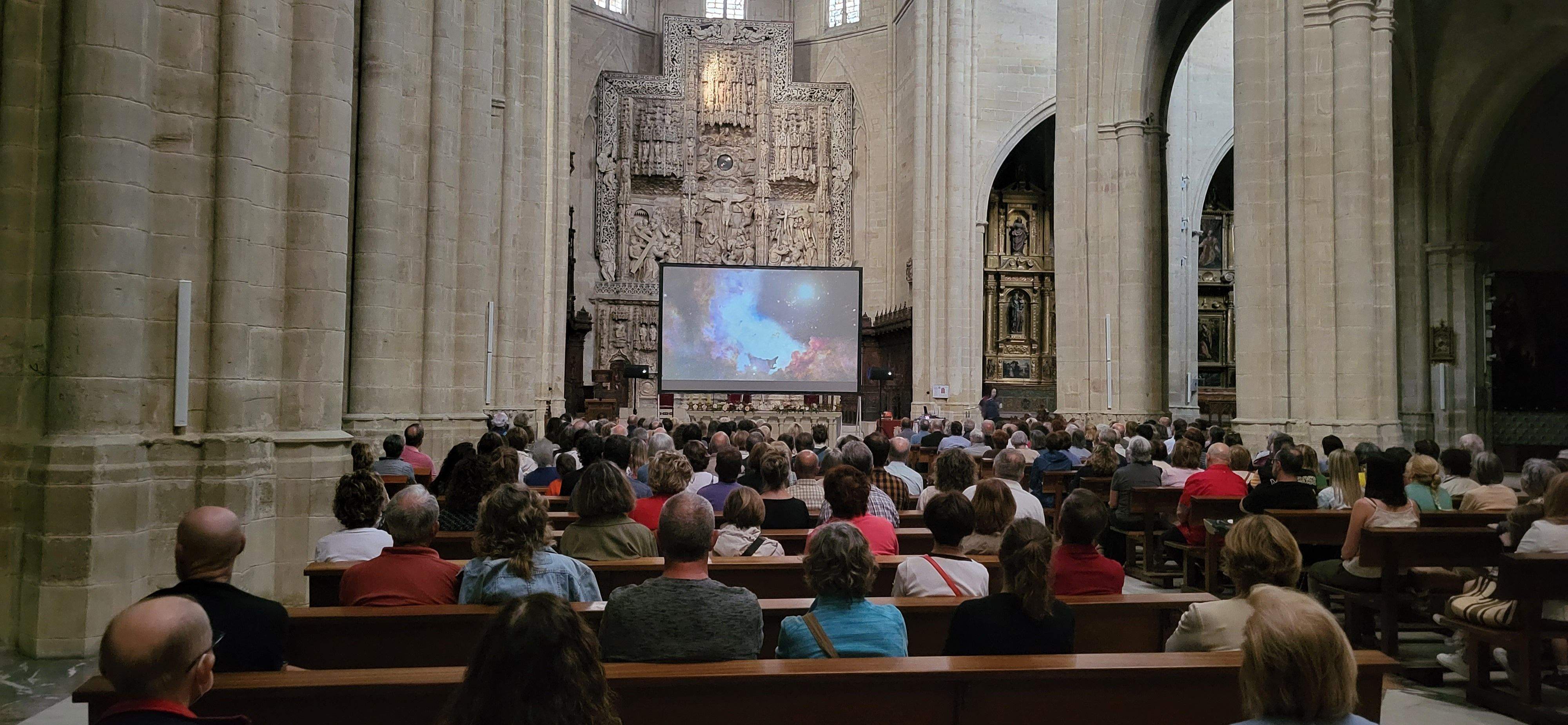 Presentación de Lux Sacra, de Eduardo de la Cruz. Foto Myriam Martínez