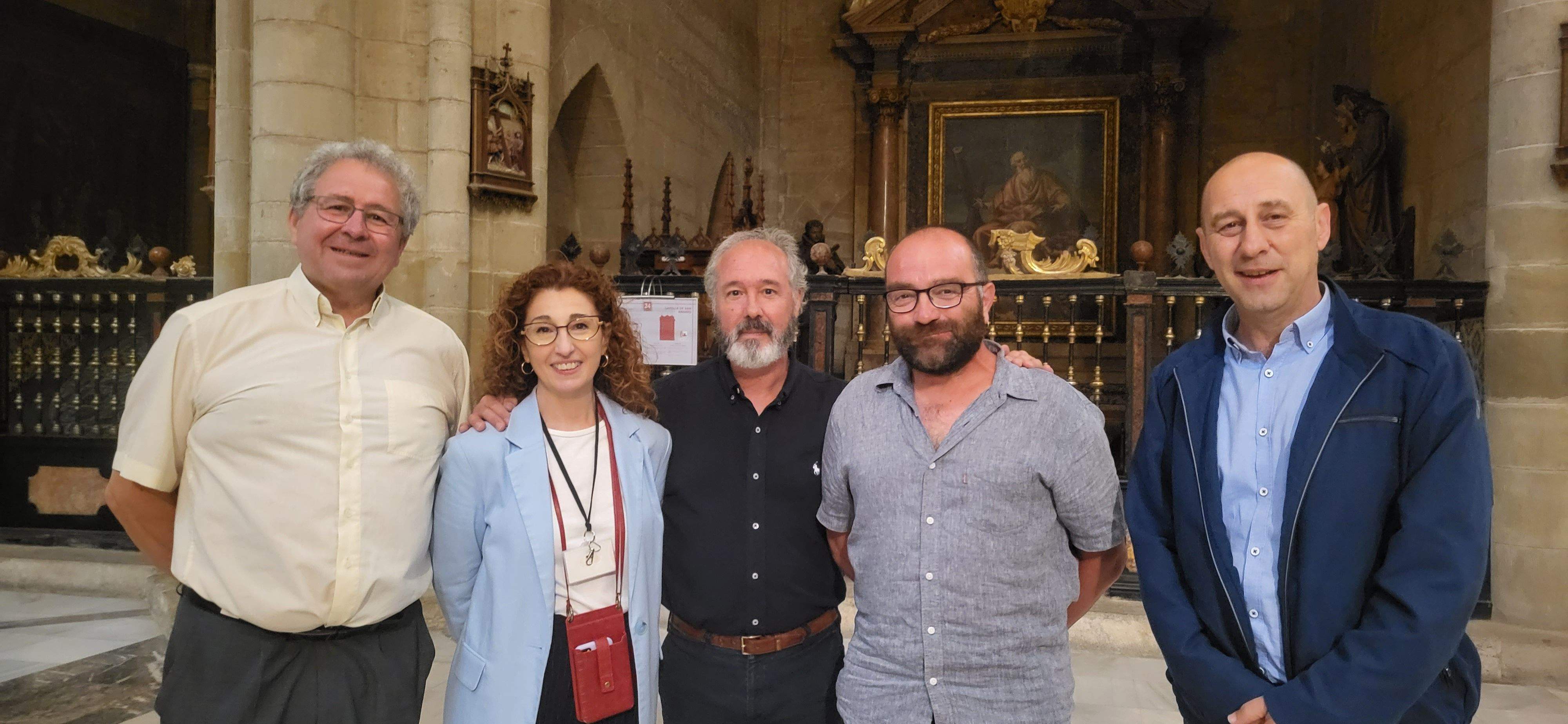 Presentación de Lux Sacra, de Eduardo de la Cruz. Foto Myriam Martínez