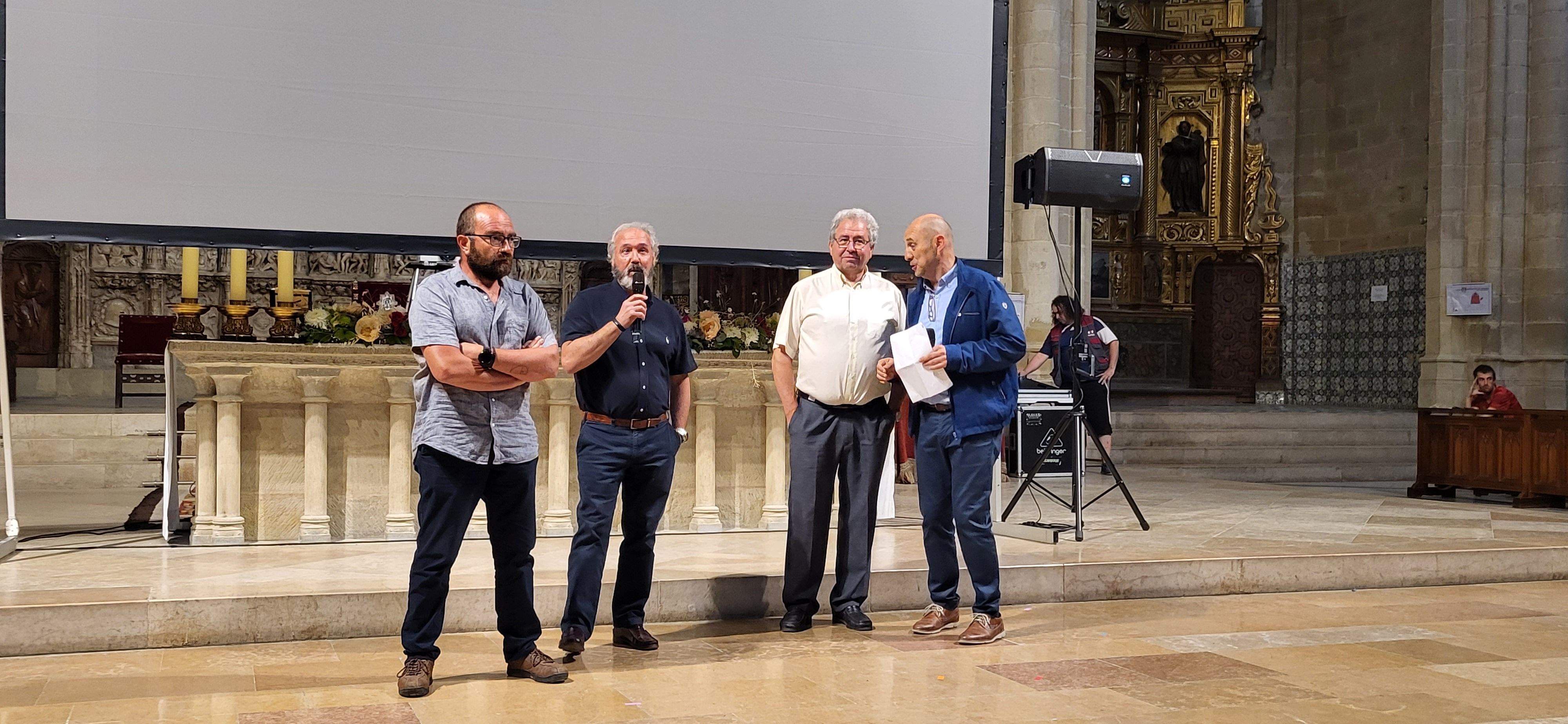 Presentación de Lux Sacra, de Eduardo de la Cruz. Foto Myriam Martínez