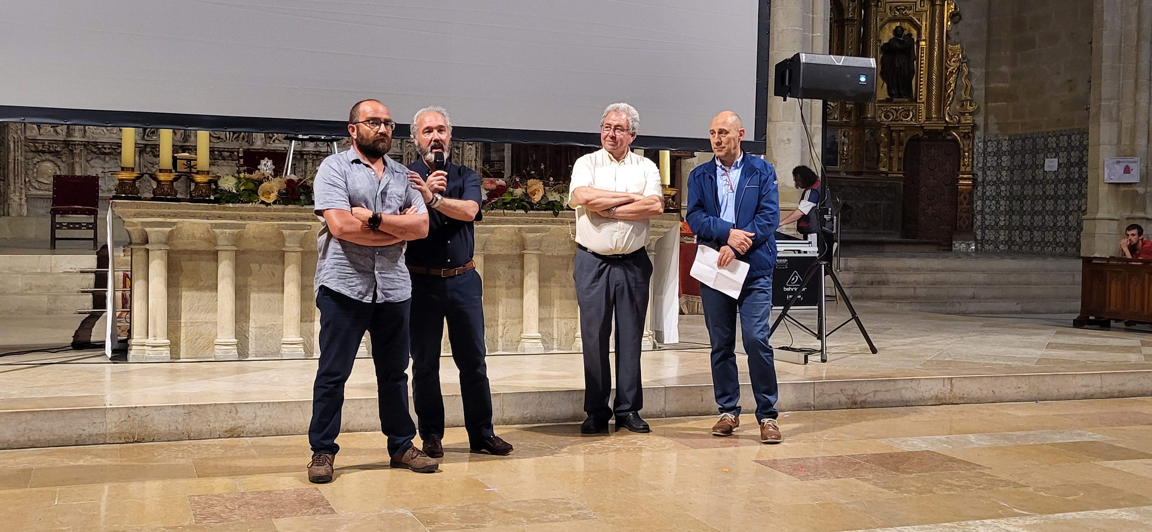 Presentación de Lux Sacra, de Eduardo de la Cruz. Foto Myriam Martínez