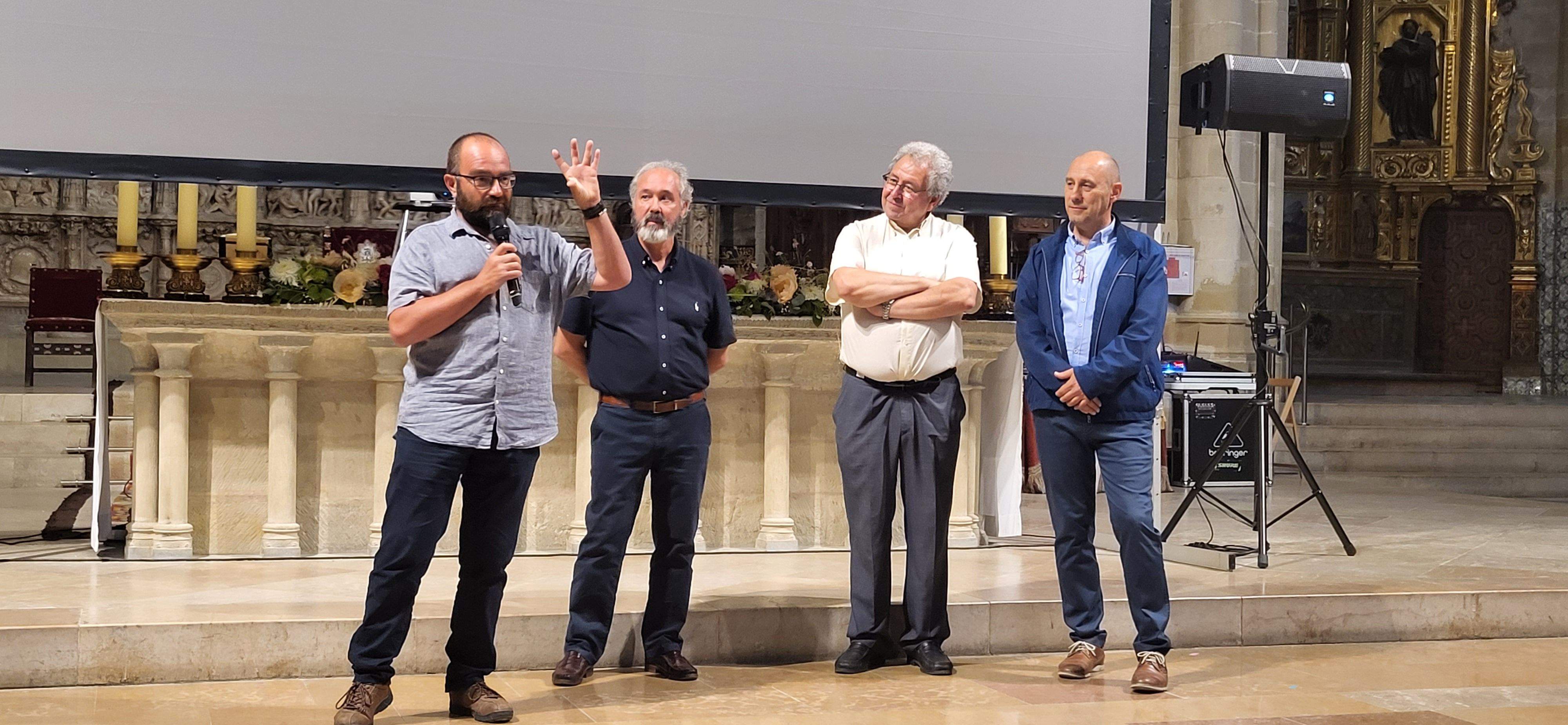 Presentación de Lux Sacra, de Eduardo de la Cruz. Foto Myriam Martínez