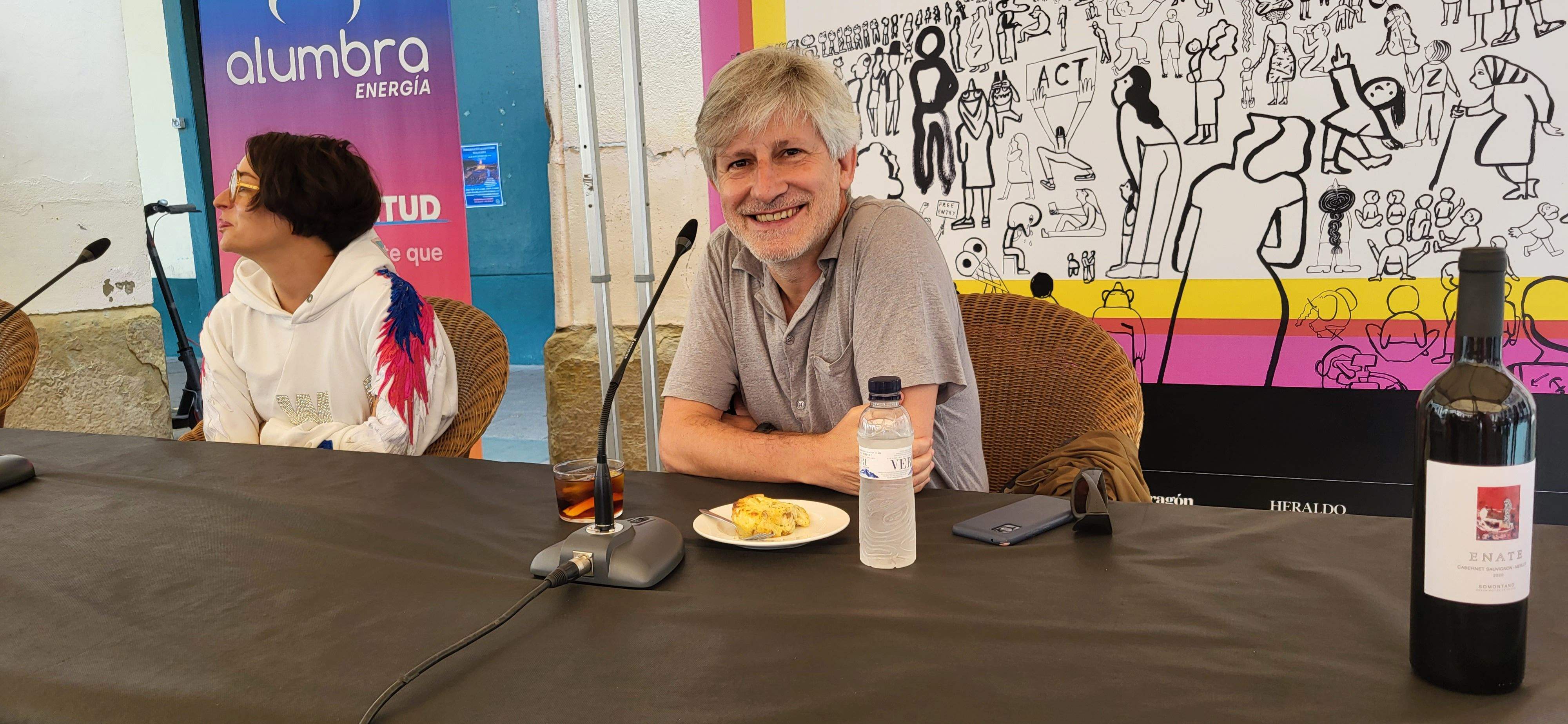 Vermú con... Gaizka Urresti y Nata Moreno. Foto Myriam Martínez