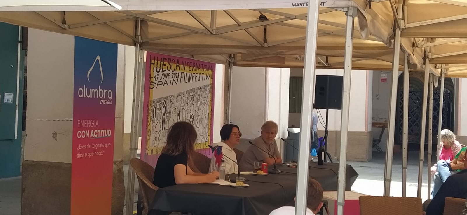 Vermú con... Gaizka Urresti y Nata Moreno. Foto Joaquín Santafé