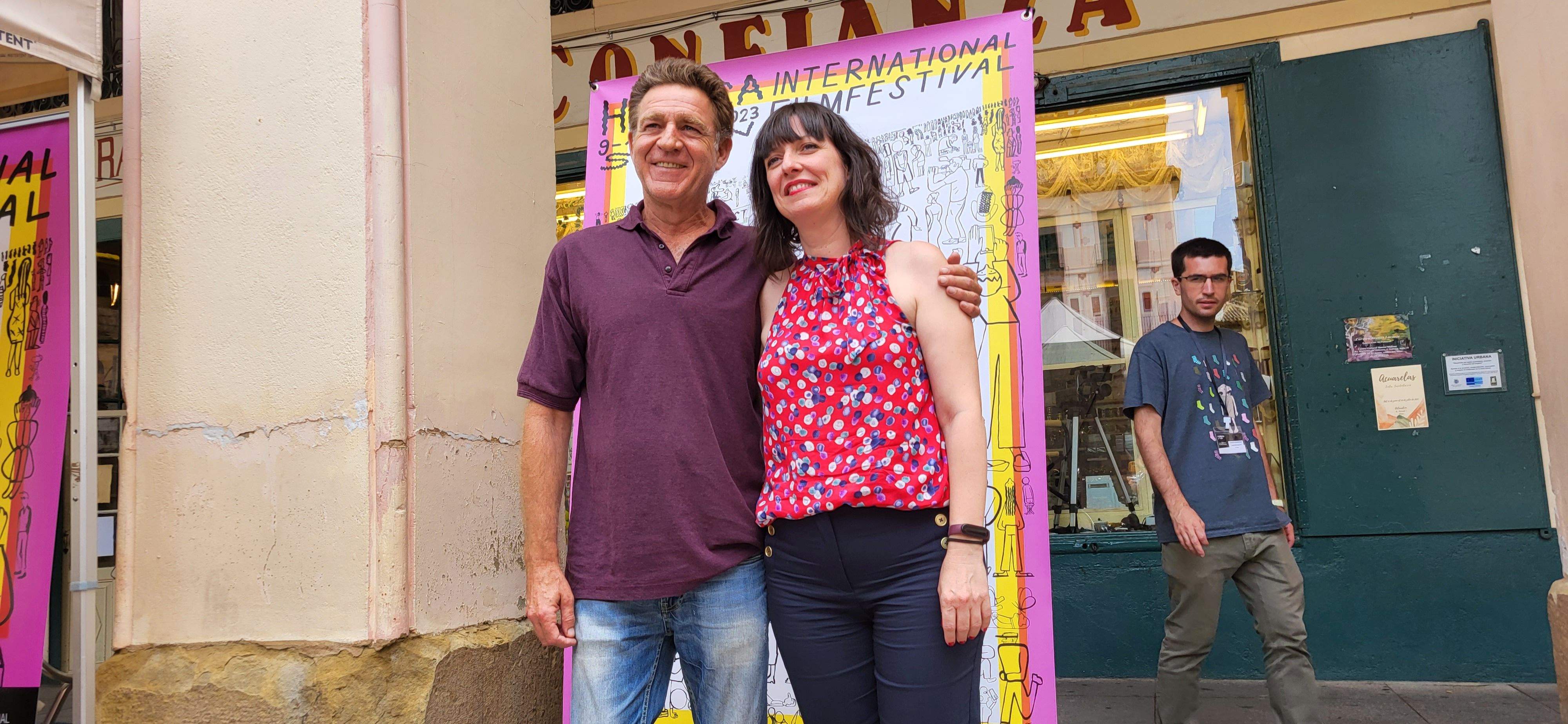  Juanjo Artero en el Festival de Cine de Huesca. Foto Myriam Martínez