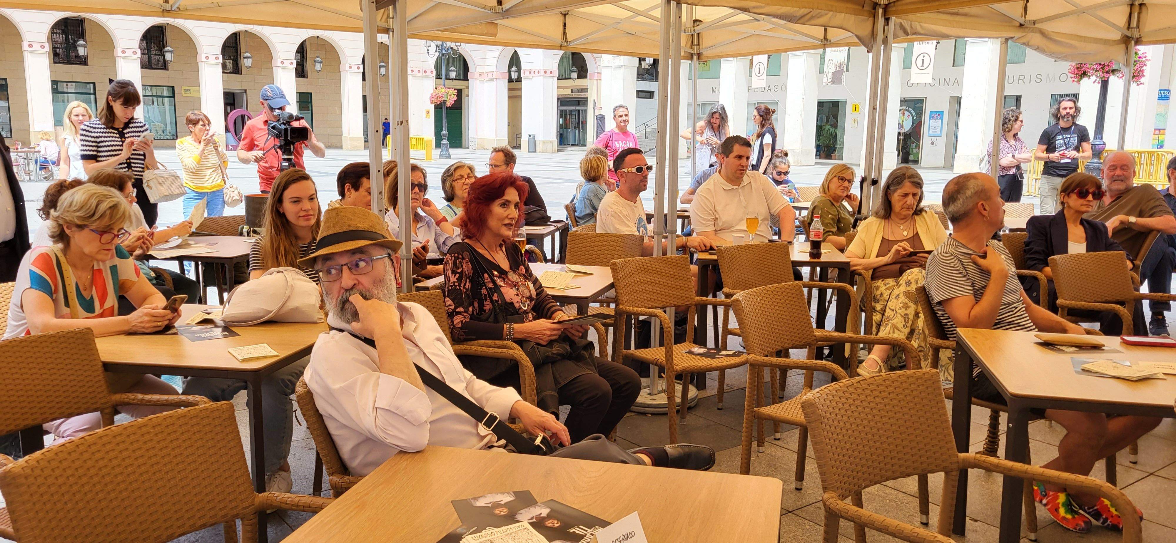  Juanjo Artero en el Festival de Cine de Huesca. Foto Myriam Martínez