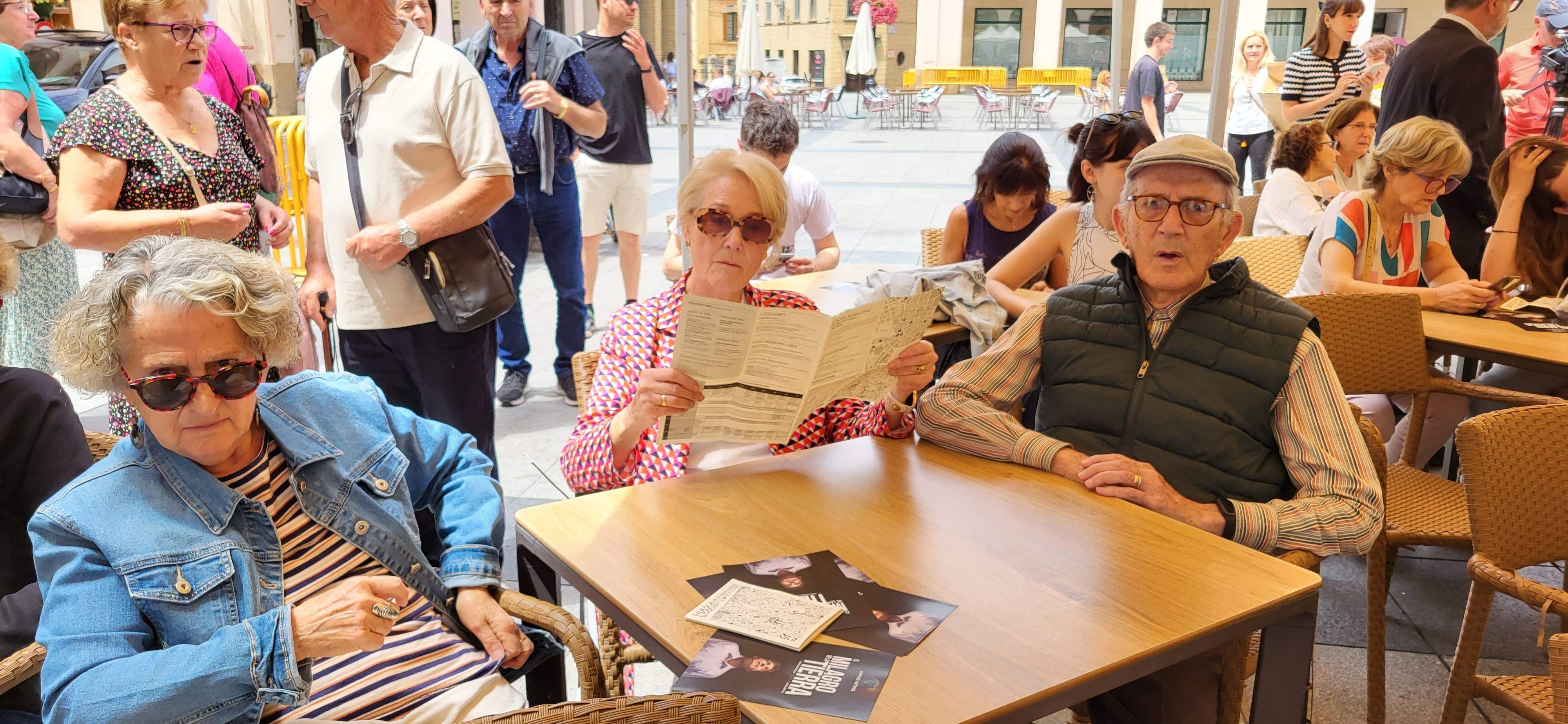  Juanjo Artero en el Festival de Cine de Huesca. Foto Myriam Martínez