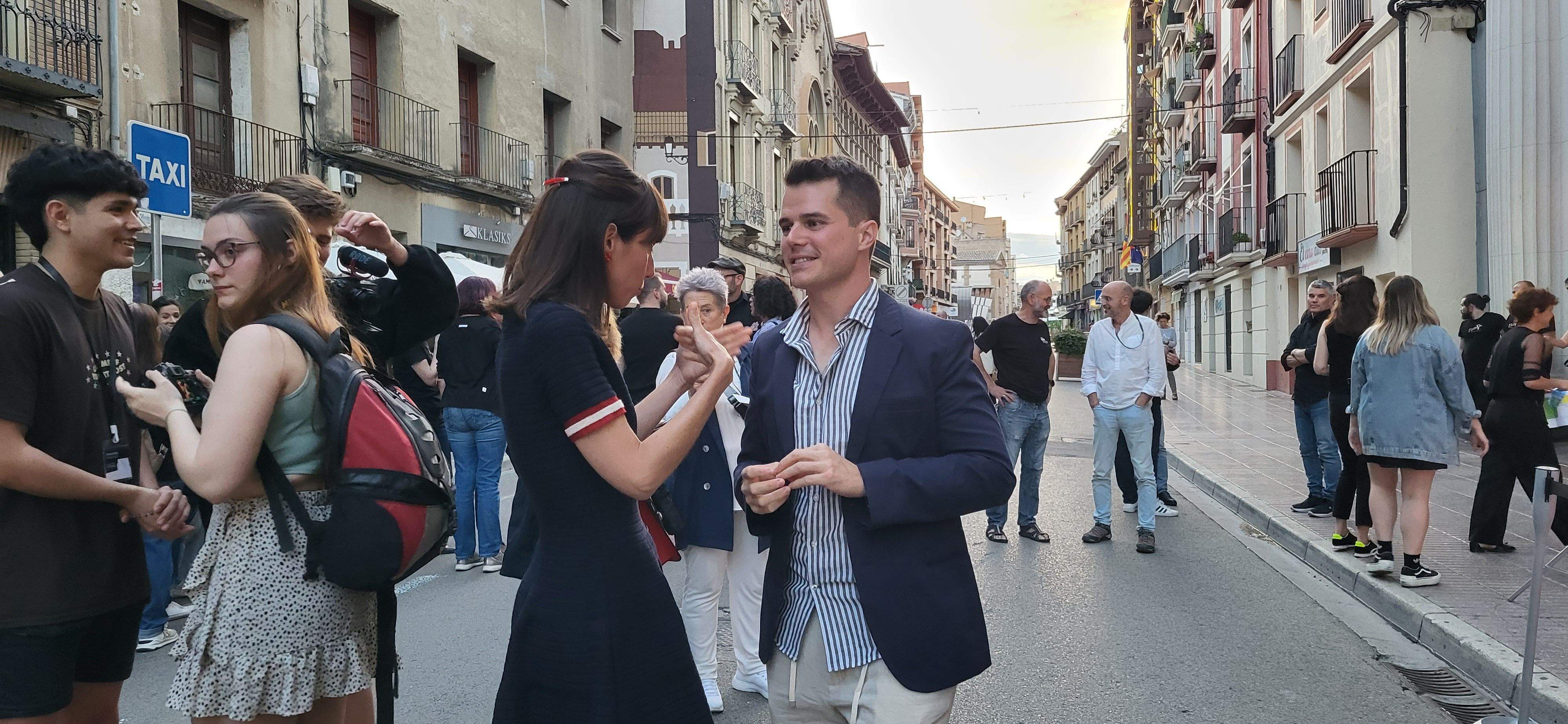 Alfombra roja del premio Luis Buñuel del 51º Festival de Cine de Huesca. Foto Myriam Martínez