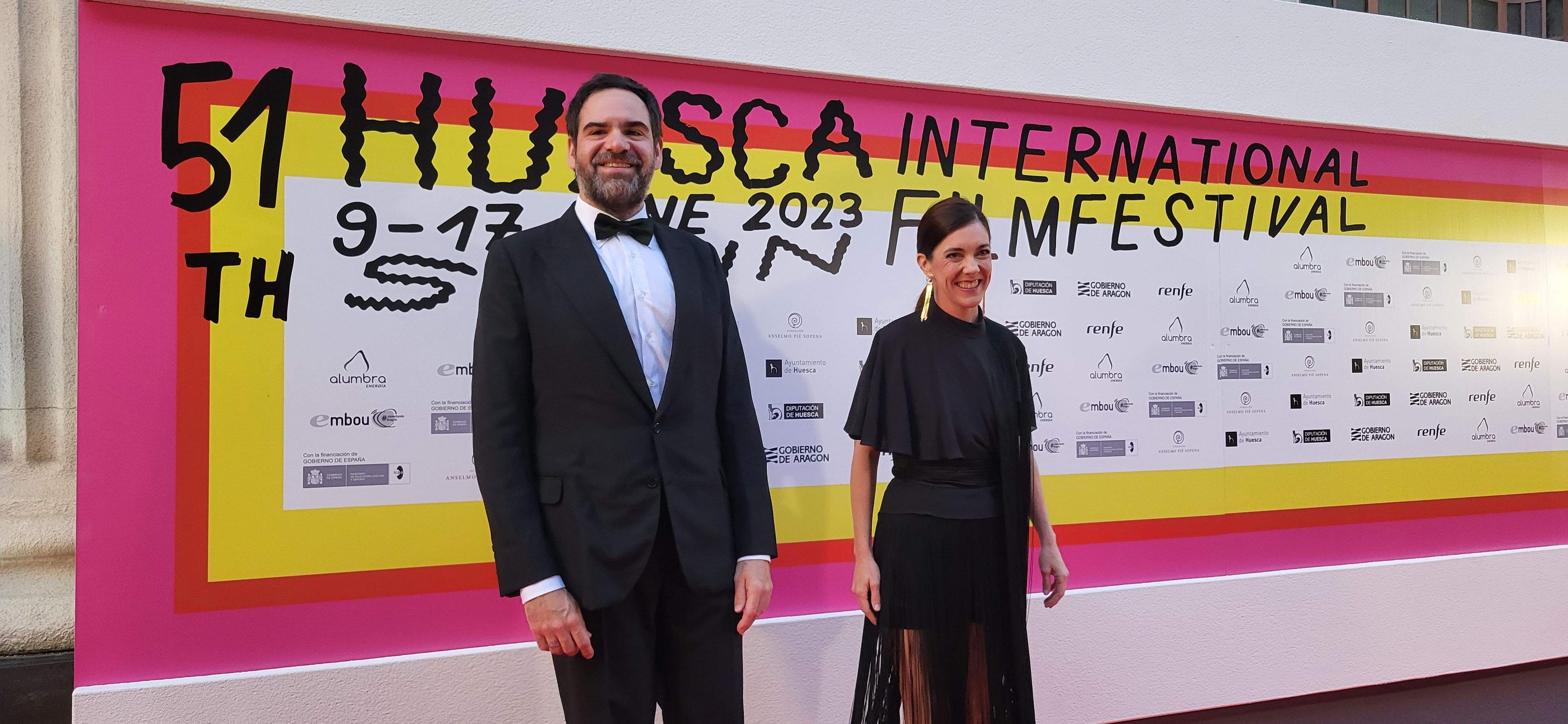 Jorge Usón y Carmen Barrantes. Foto Myriam Martínez