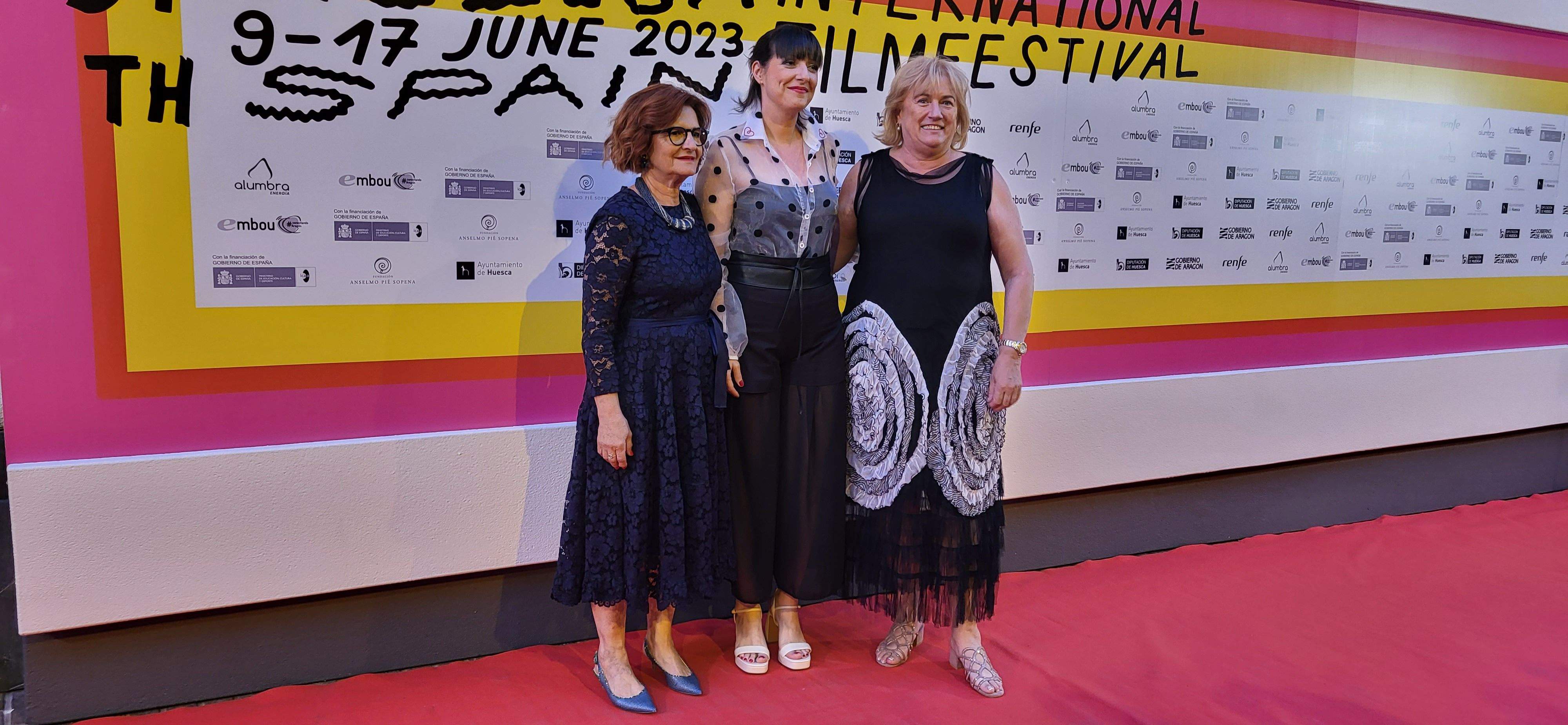 Maribel de Pablo, Estela Rasal y Carmen Luesma. Foto Myriam Martínez
