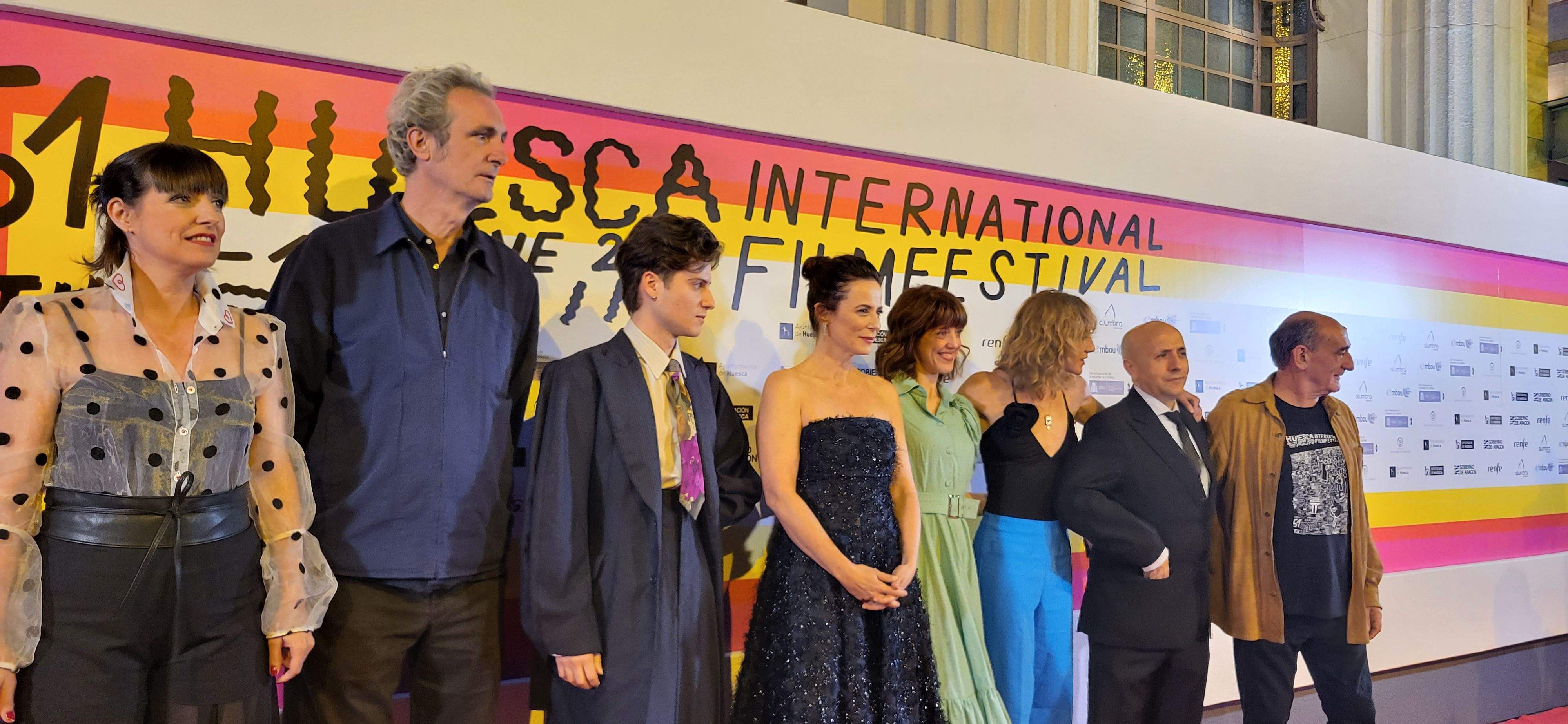 Estela Rasal, Miguel Santesmases, Teo, Aitana Sánchez-Gijón, Irene Vallejo, Marta Poveda, Luis Alegre y Manuel Avellanas. Foto Myriam Martínez