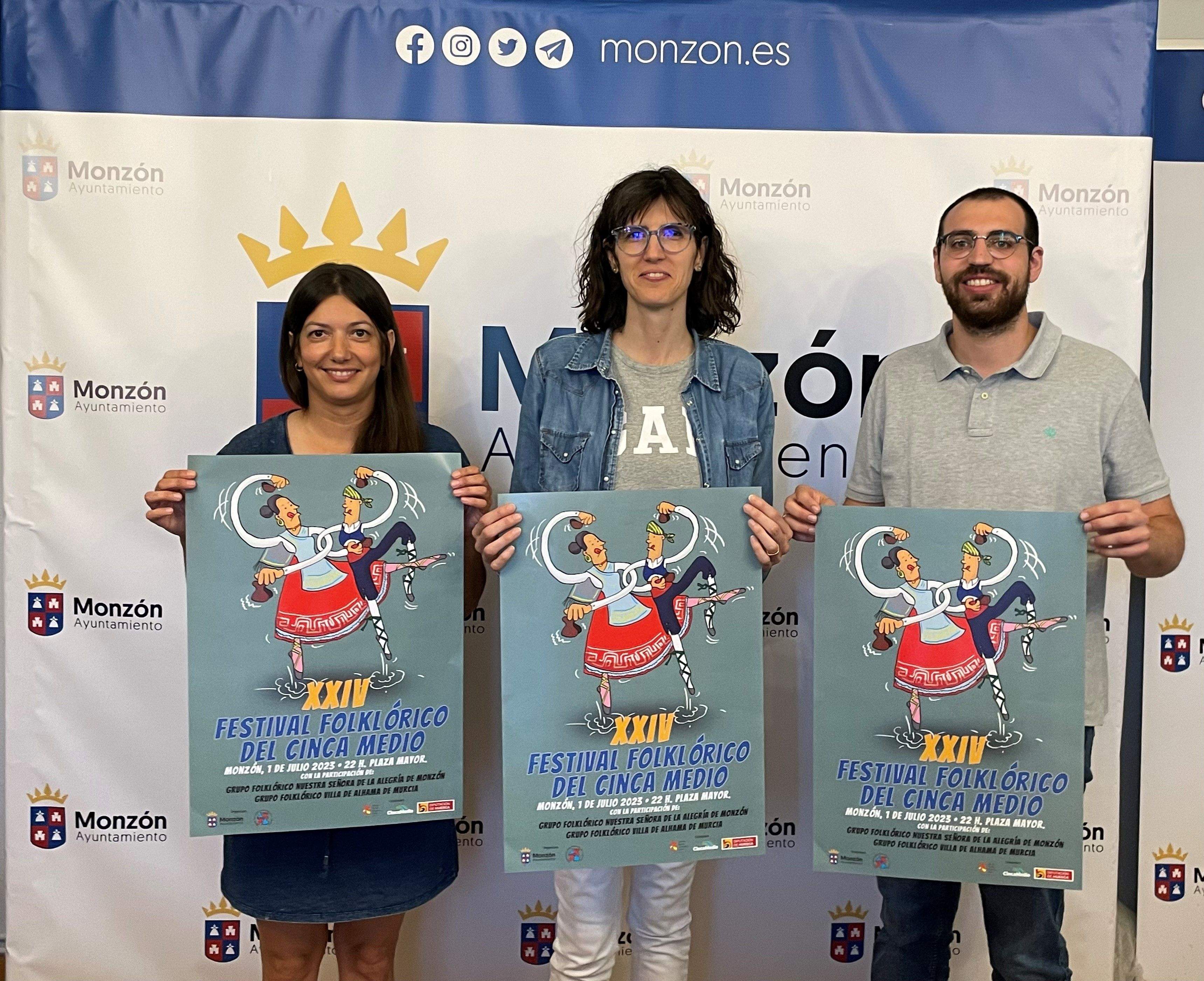 Presentación del Festival Folklórico del Cinca Medio.