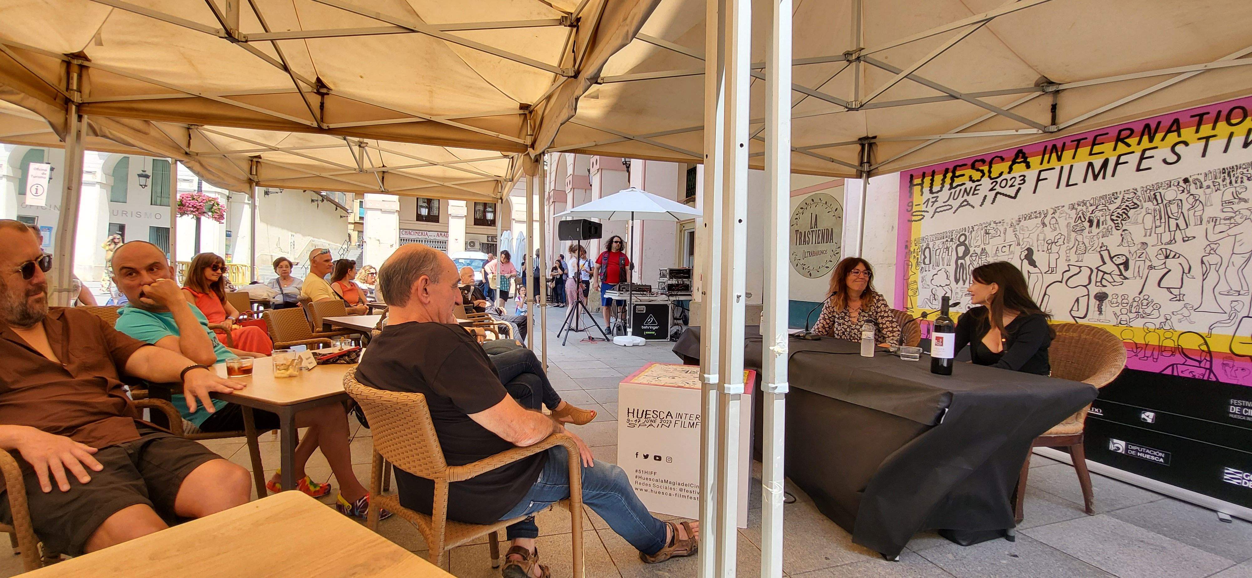 Vermú con María Botto. Foto Myriam Martínez