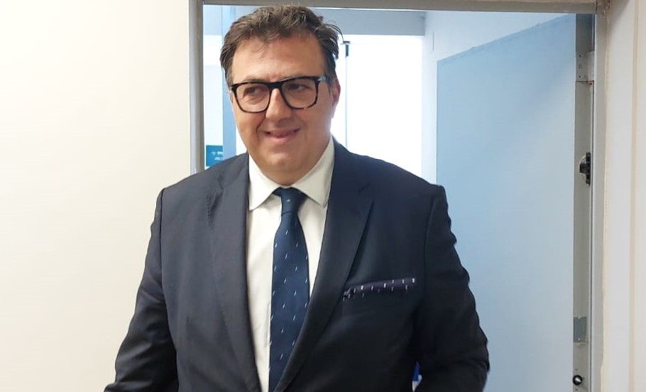 Manolo Torres, antes de la comparecencia