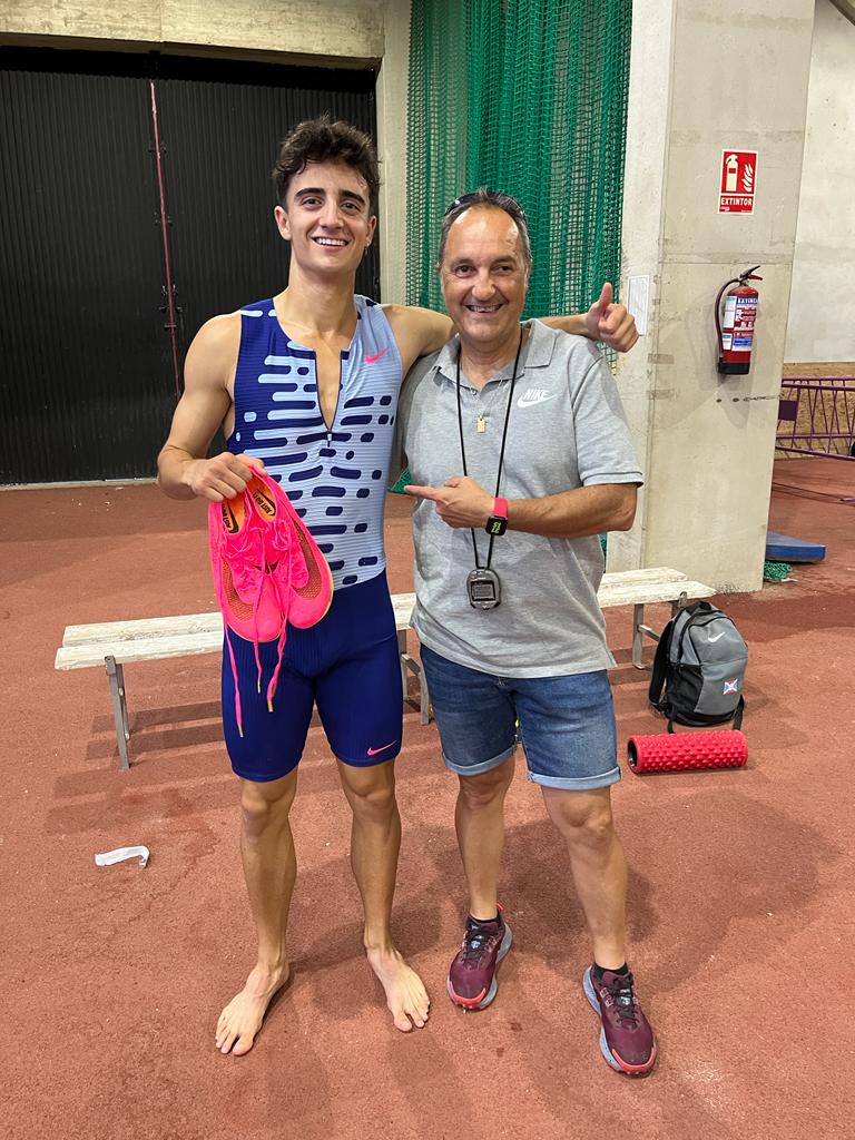 Pol Oriach y Phondy, este miércoles en Castellón.