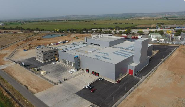 Planta de Monzón de la empresa Veos Ibérica.