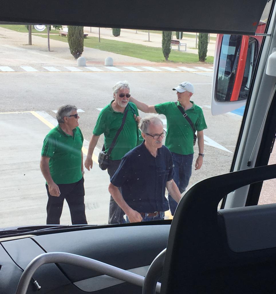 Con Berti, Castán y Gustavo Adolfo Becquer.